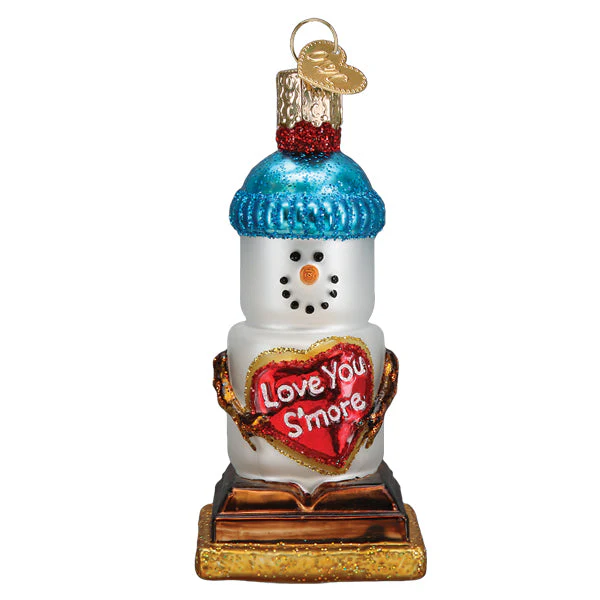 Love You S'more Snowman Ornament - Image 3