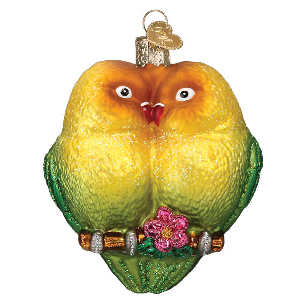 Lovebirds Ornament - Image 3