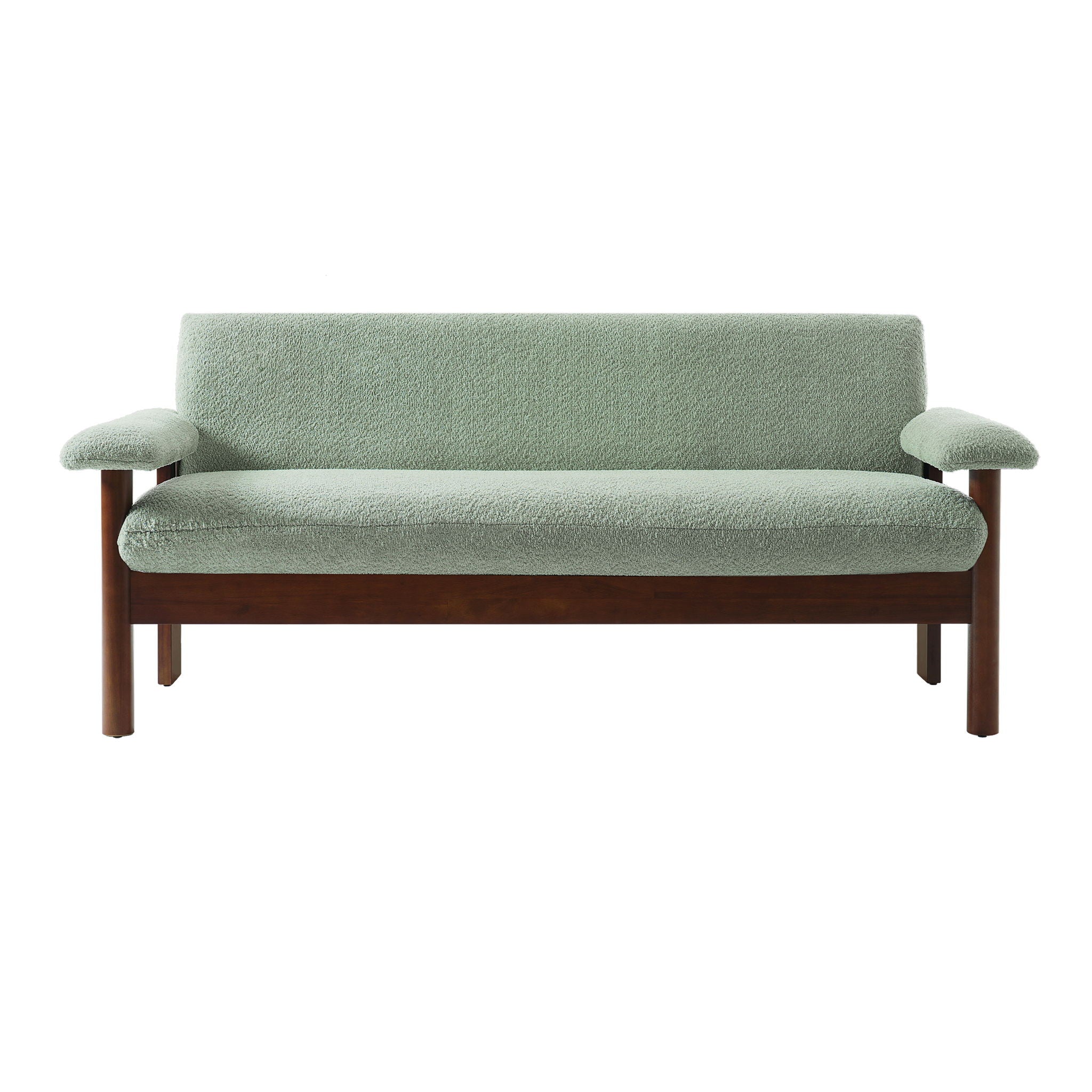 Loveseat Sofa 2 Seater Couch with Armrest Pillows - Image 3