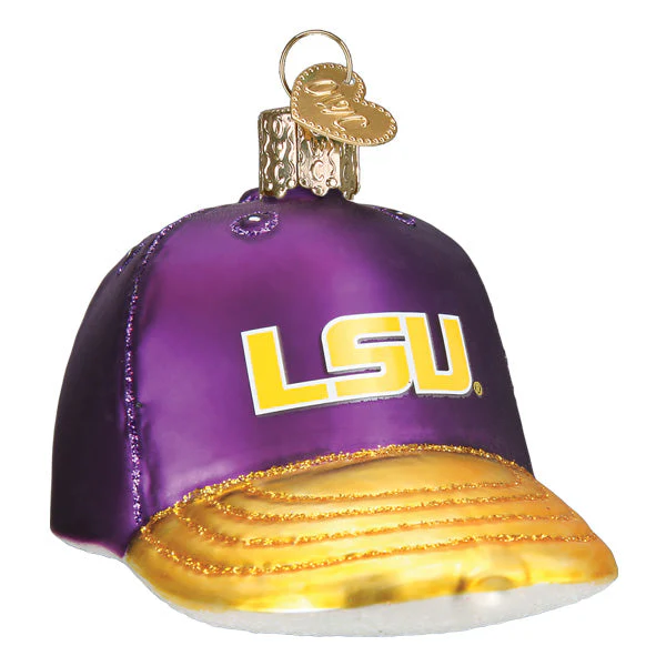 Lsu Baseball Cap Ornament - Image 3