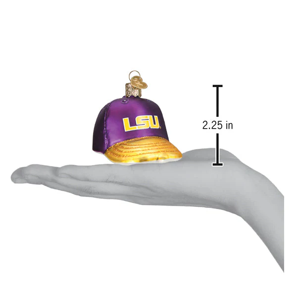 Lsu Baseball Cap Ornament - Image 4