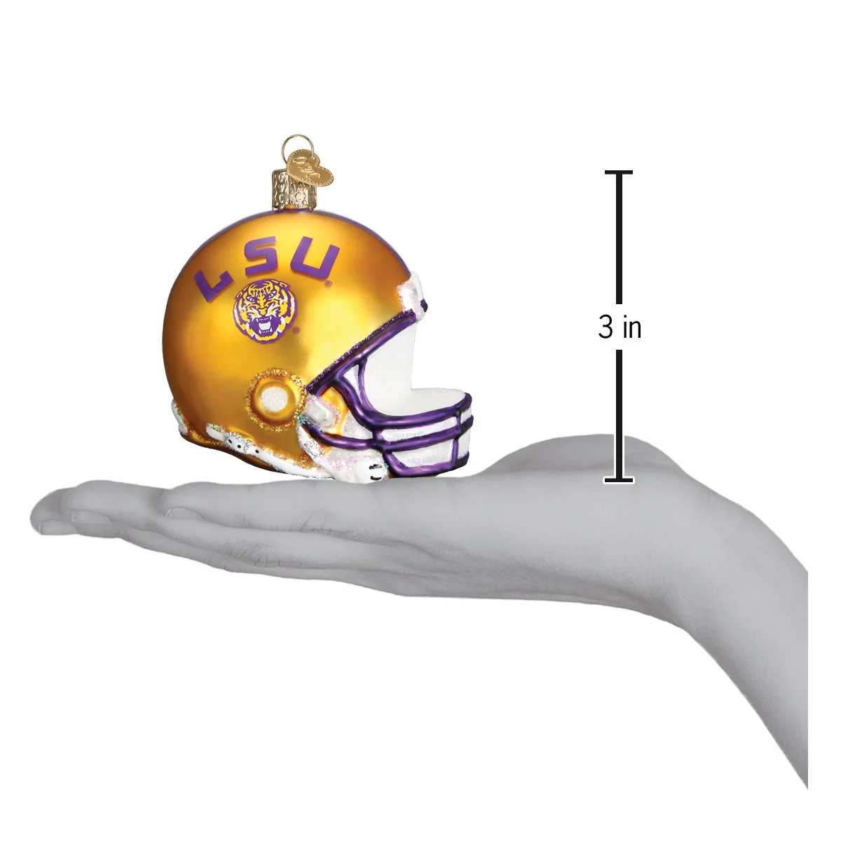 LSU Helmet Ornament - Image 4