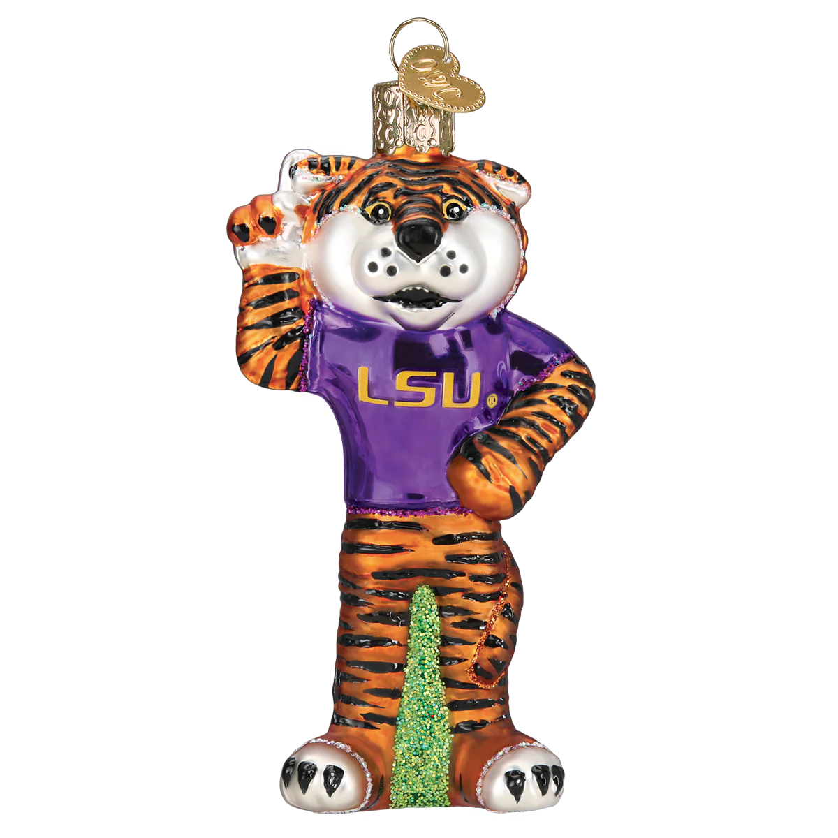 LSU Mike The Tiger Ornament - Image 3