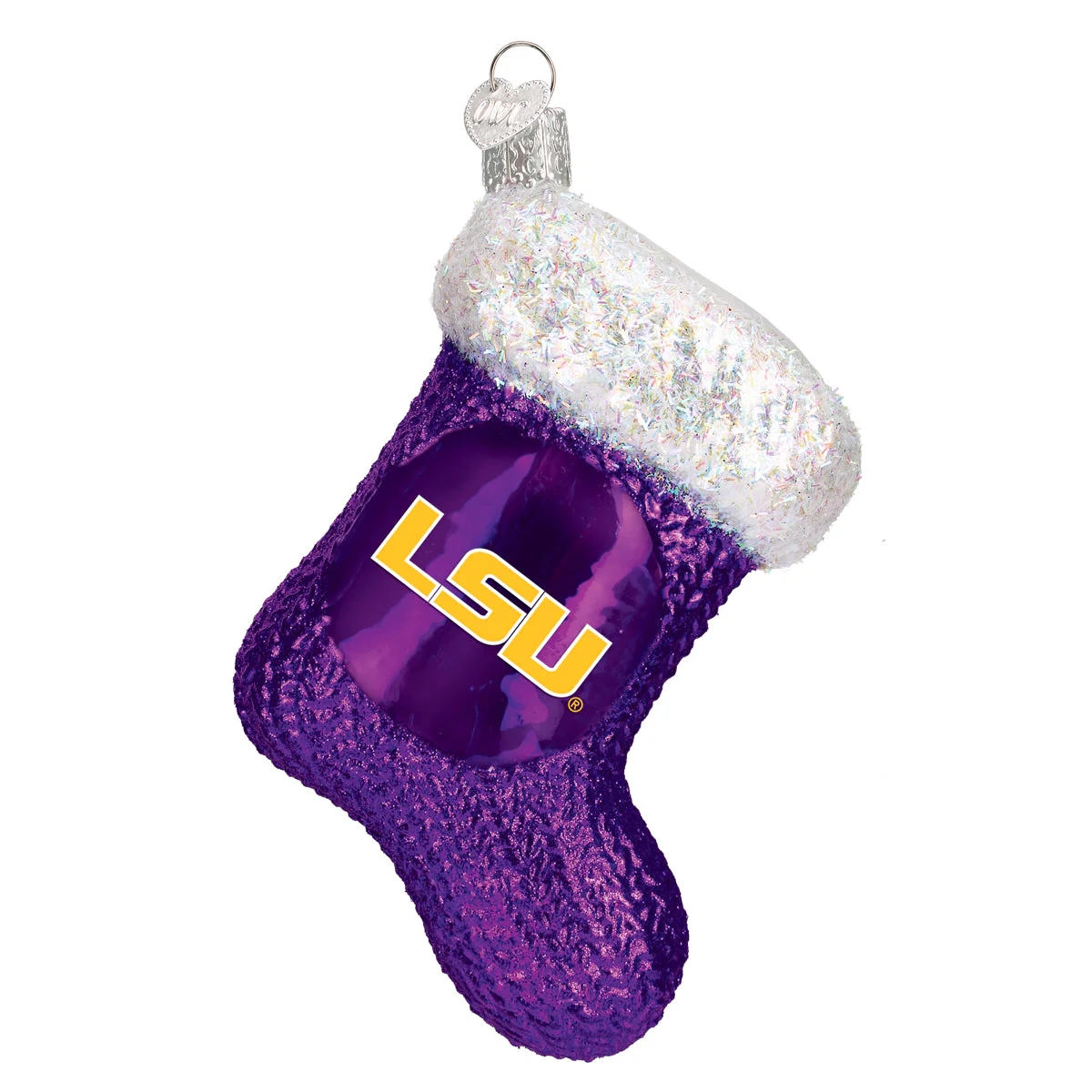 LSU  Stocking Ornament - Image 3