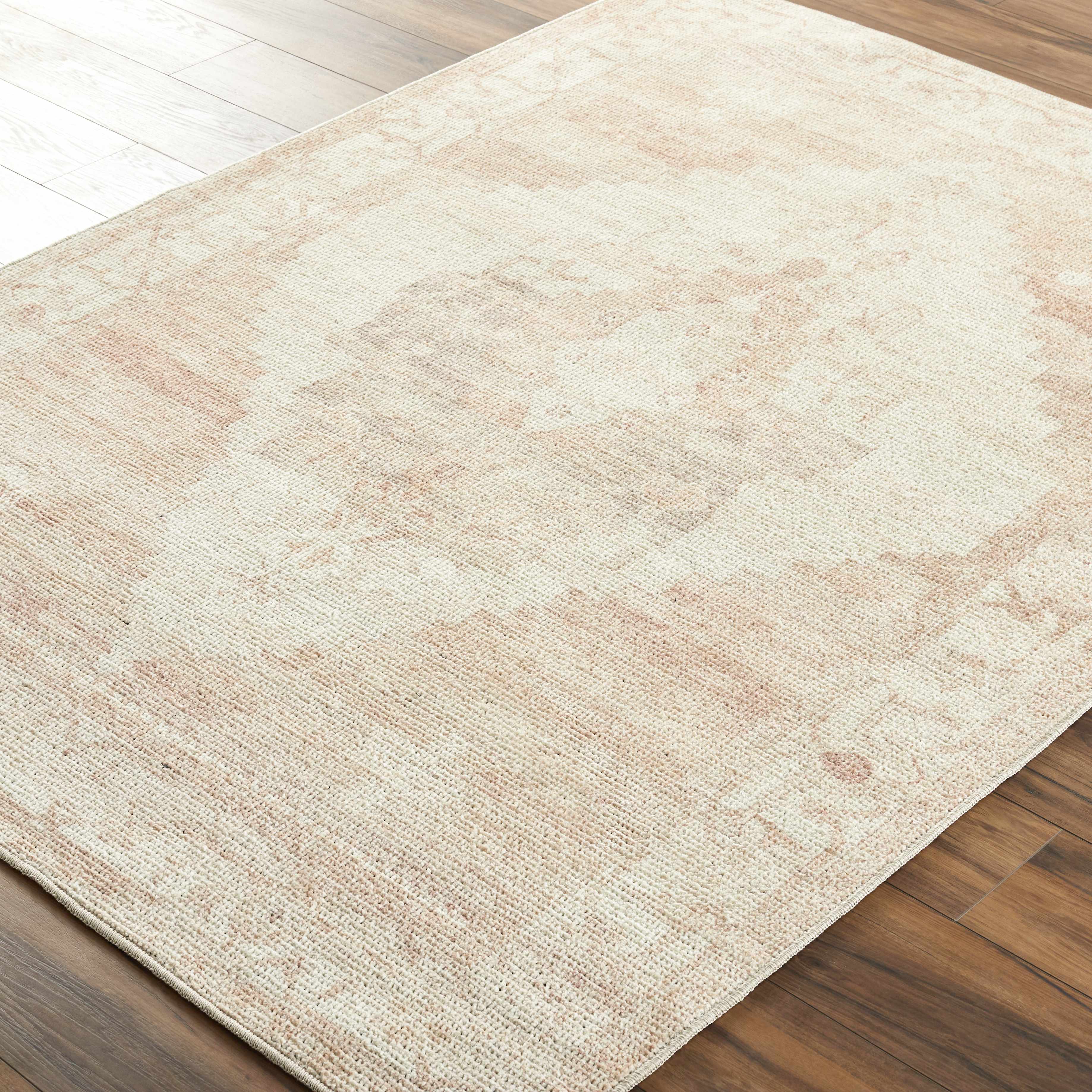 Luca Medallion Dusty Pink Area Rug - Image 4