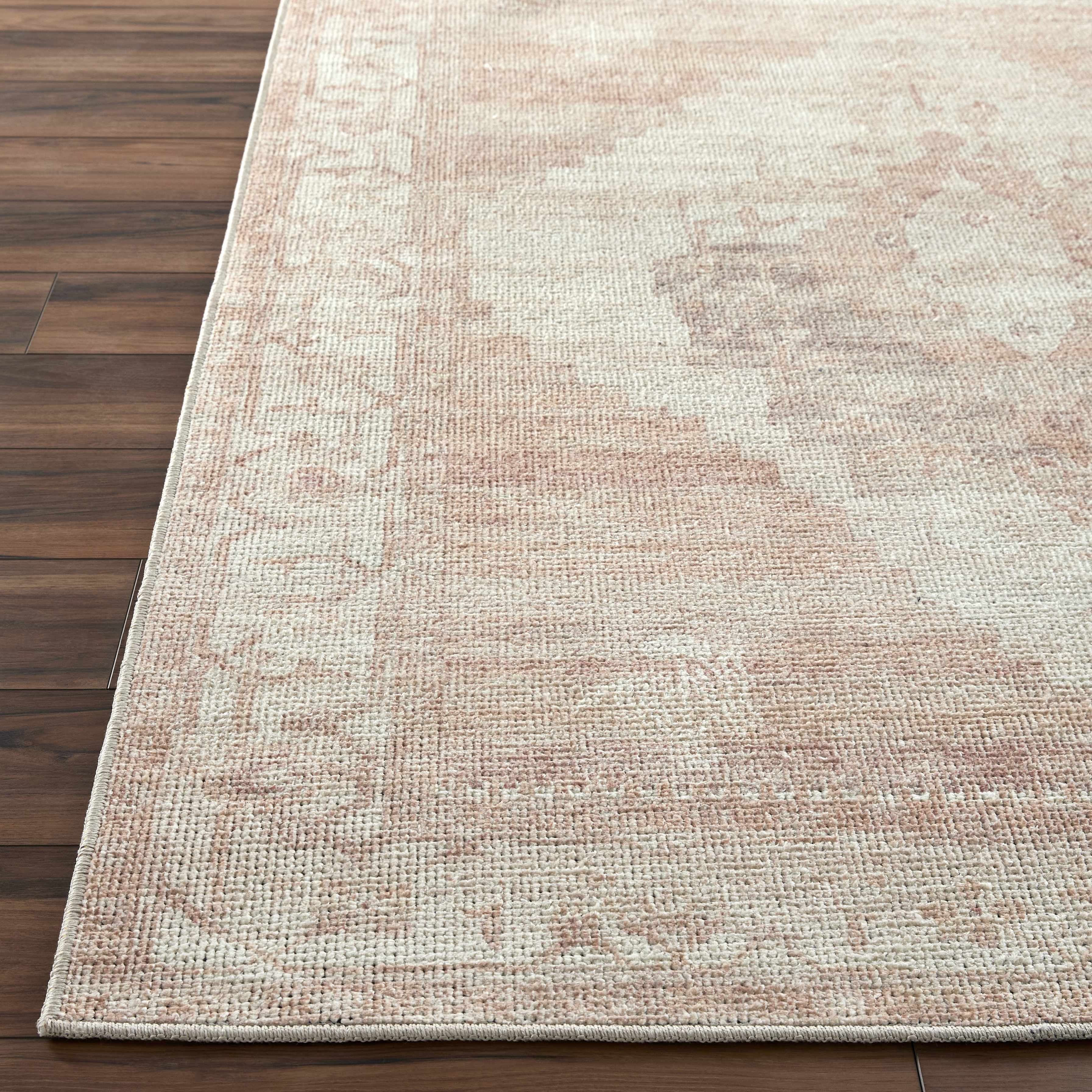 Luca Medallion Dusty Pink Area Rug - Image 5