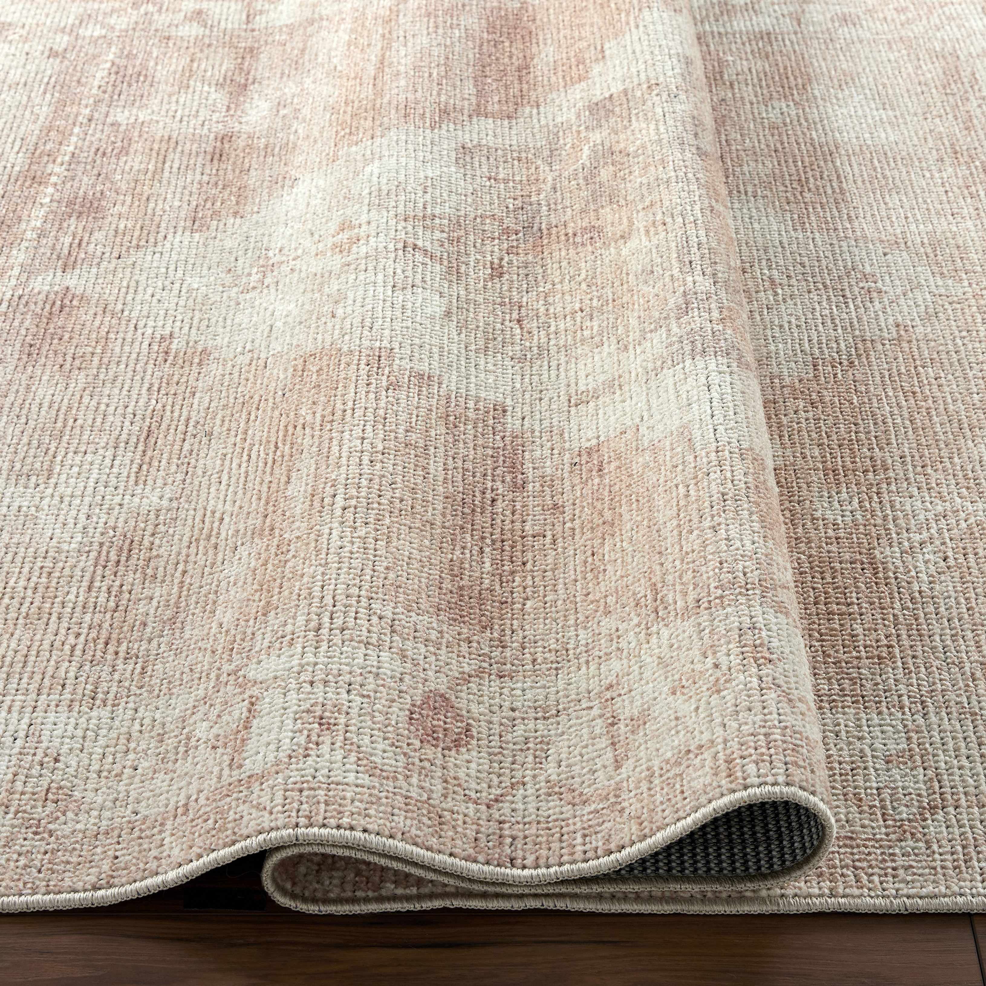 Luca Medallion Dusty Pink Area Rug - Image 7