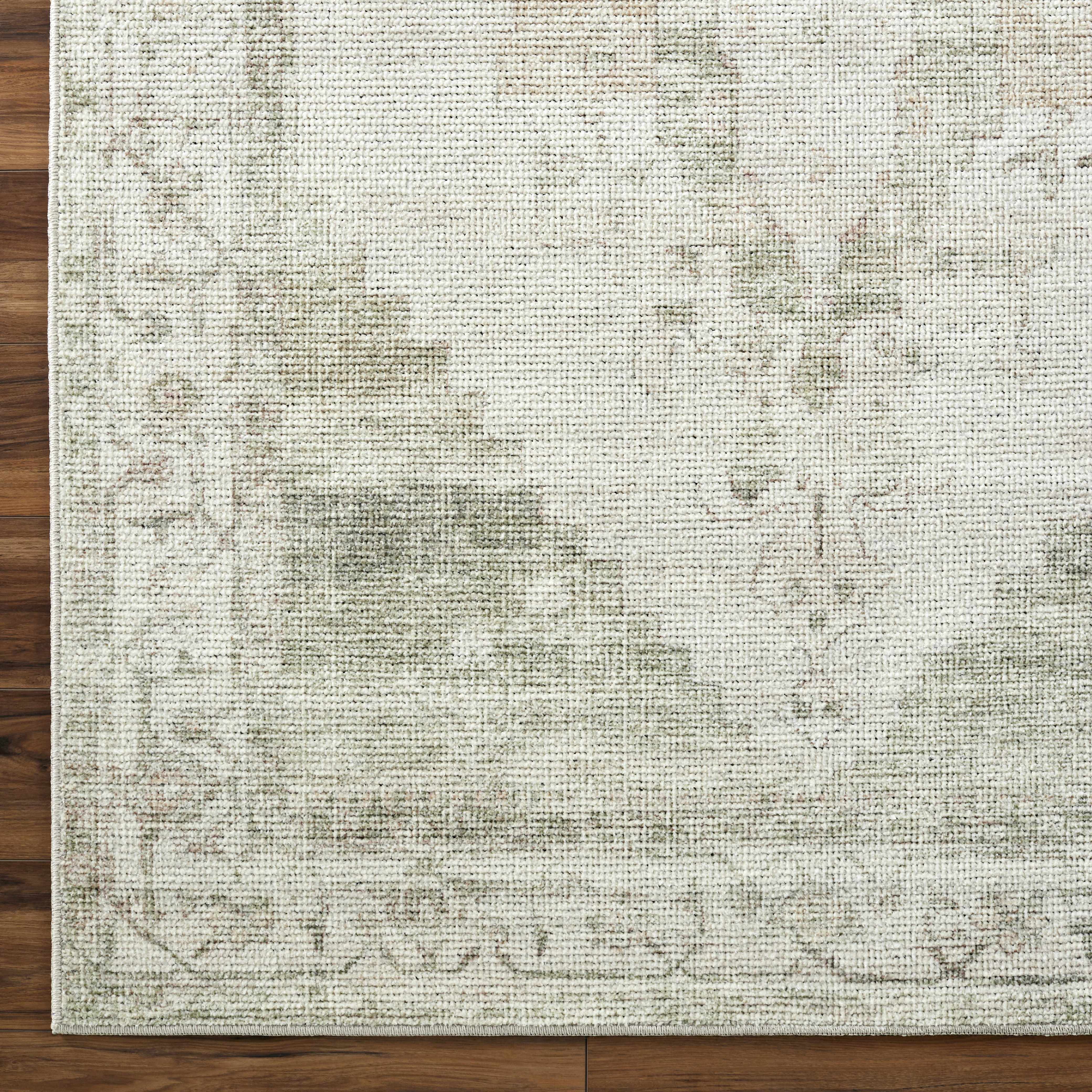 Luca Medallion Olive Area Rug - Image 7