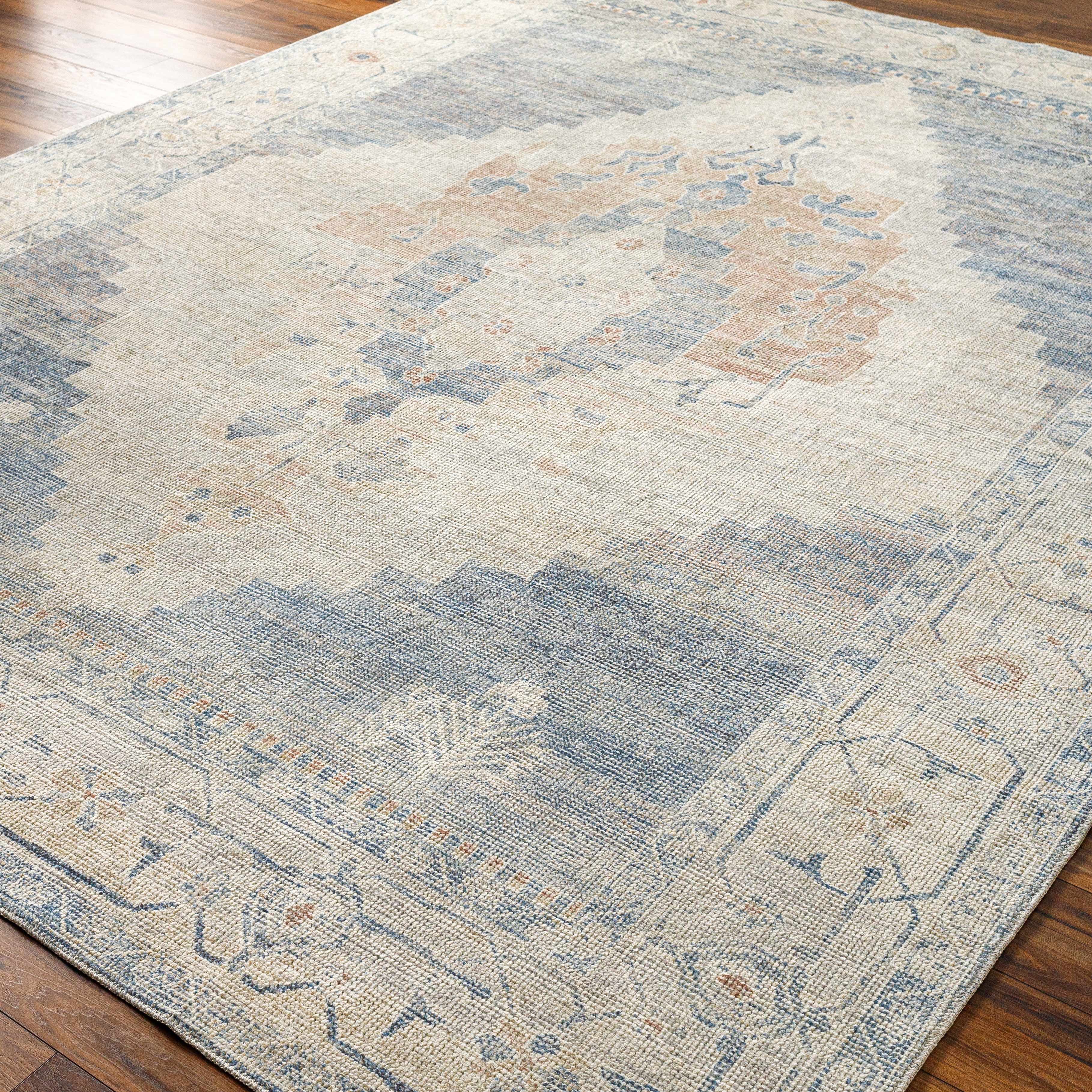 Luca Medallion Pewter Area Rug - Image 11