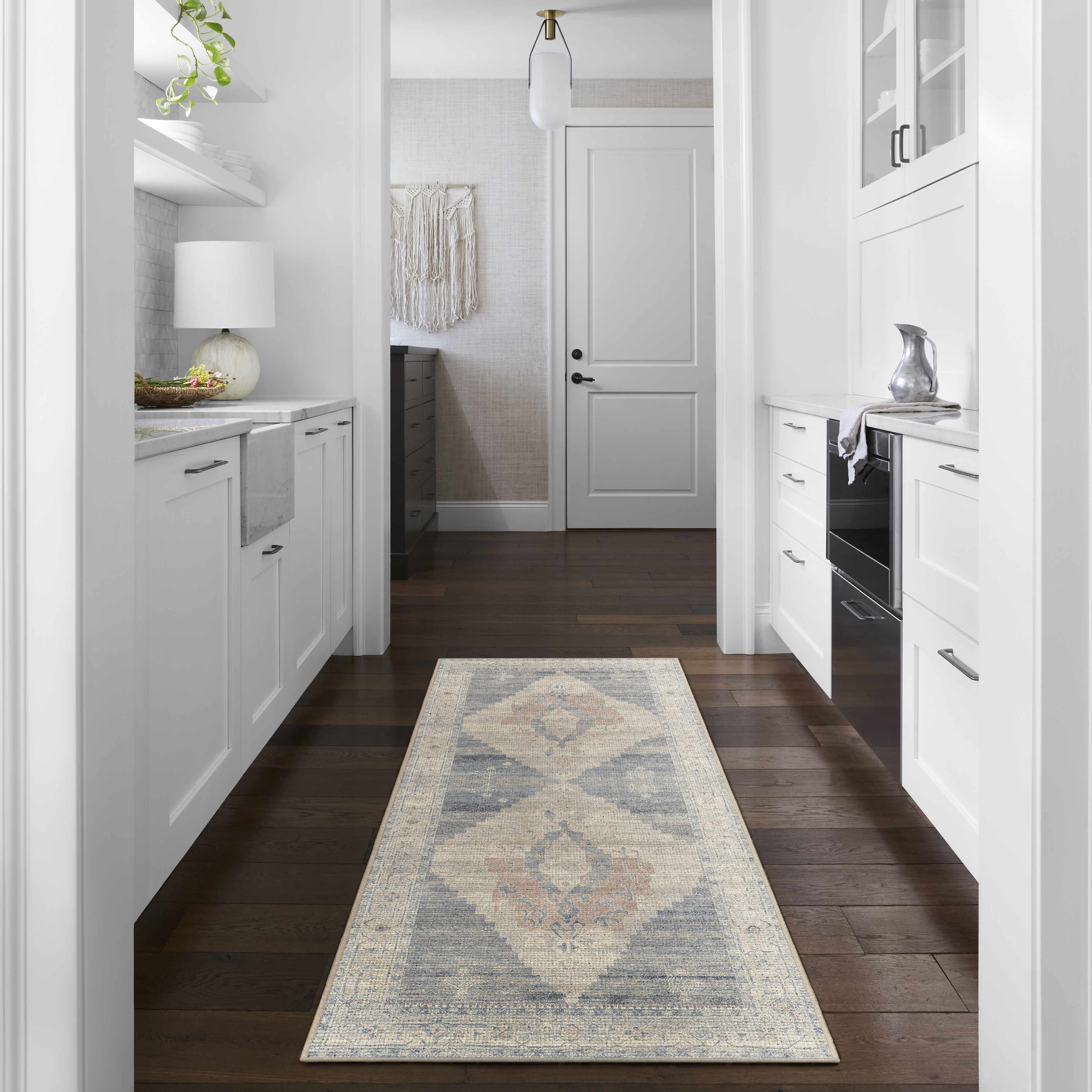 Luca Medallion Pewter Area Rug - Image 4
