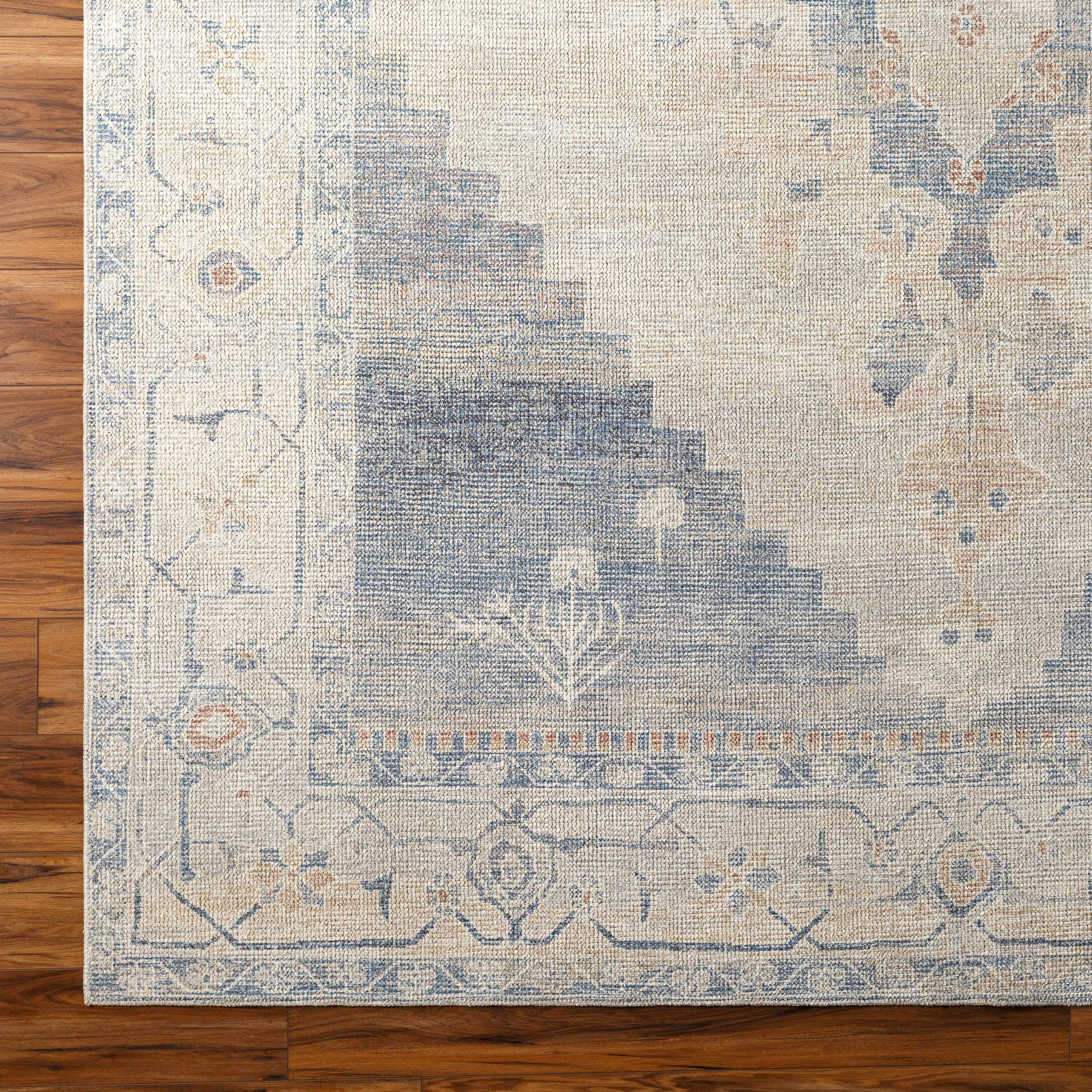 Luca Medallion Pewter Area Rug - Image 8