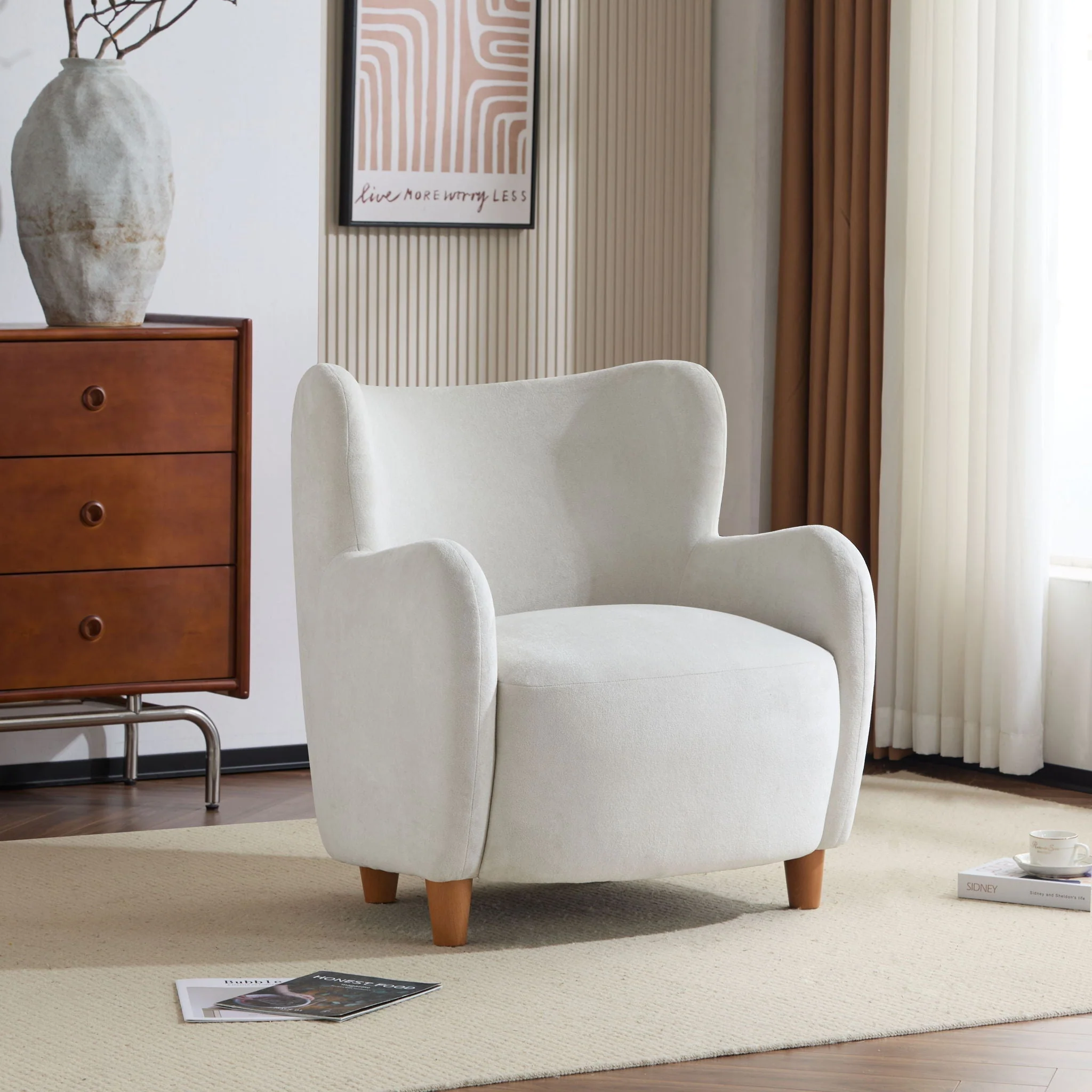 Lucia Wingback Armchair - Image 4