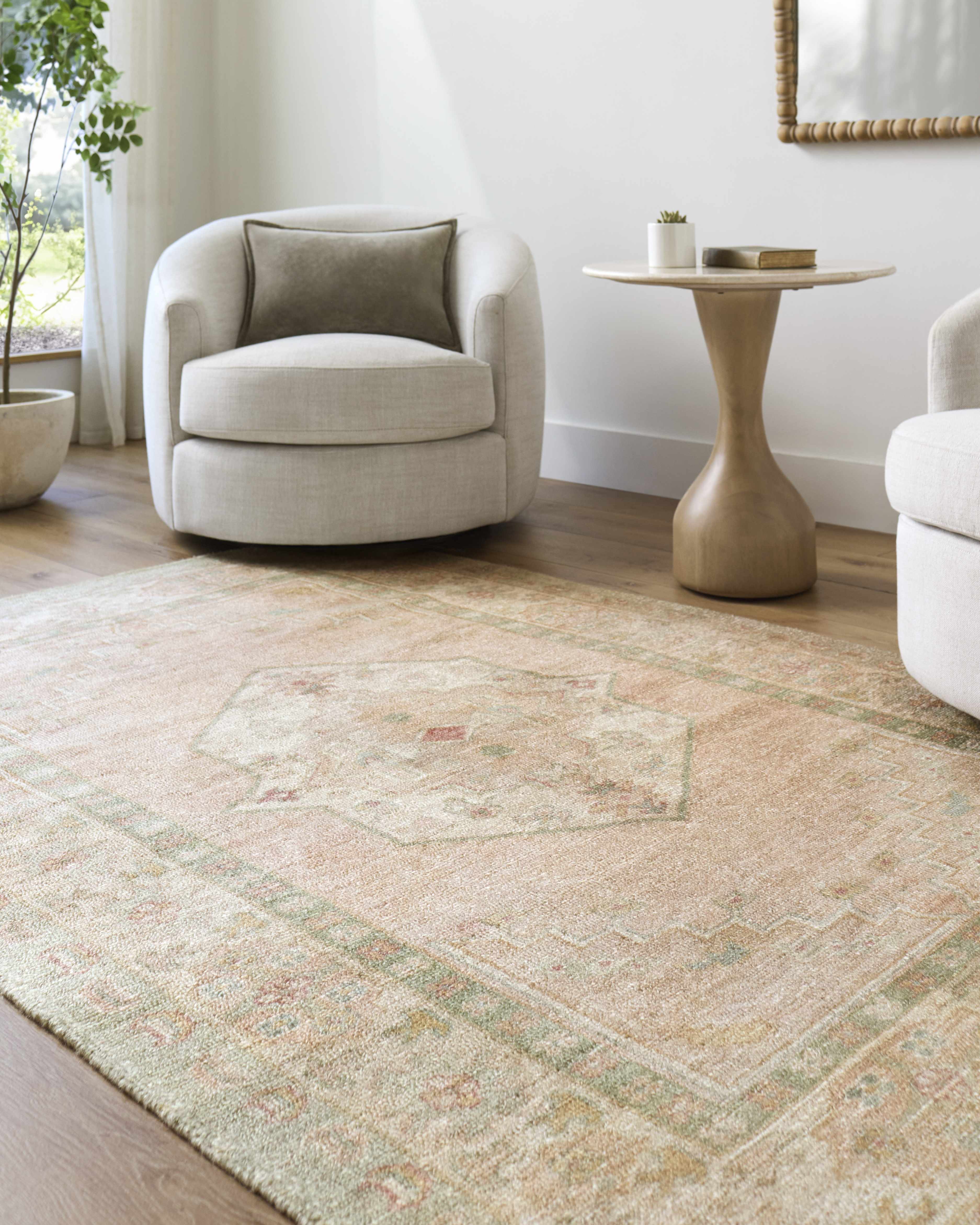 Luciana II Traditional Medallion Area Rug - Image 2
