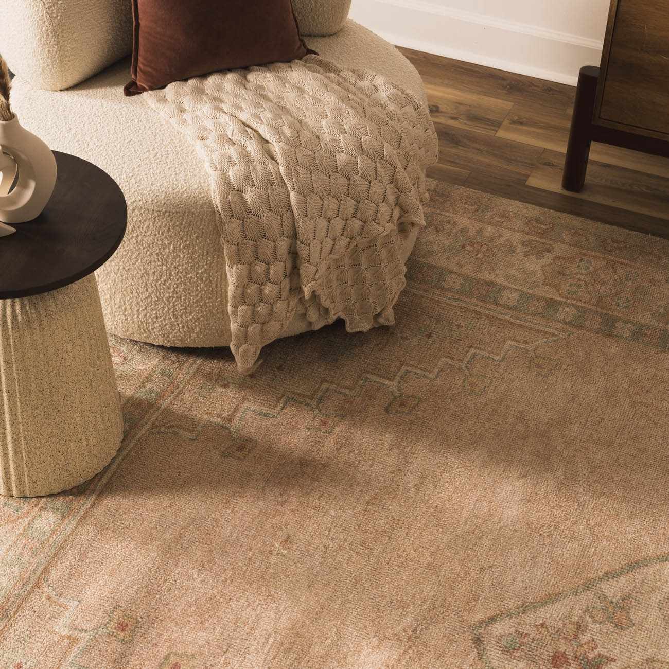 Luciana II Traditional Medallion Area Rug - Image 4
