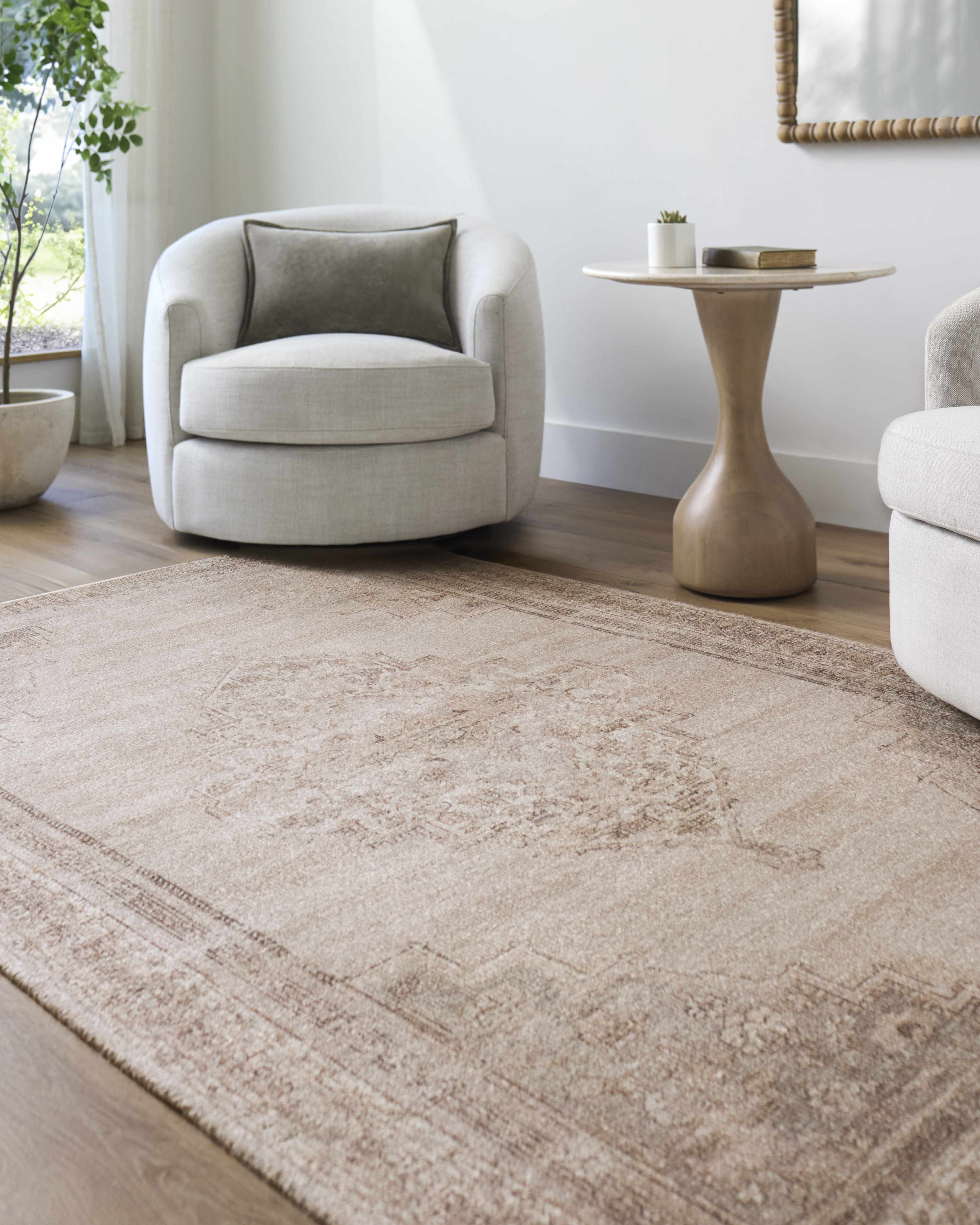 Luciana III Traditional Medallion Area Rug - Image 2