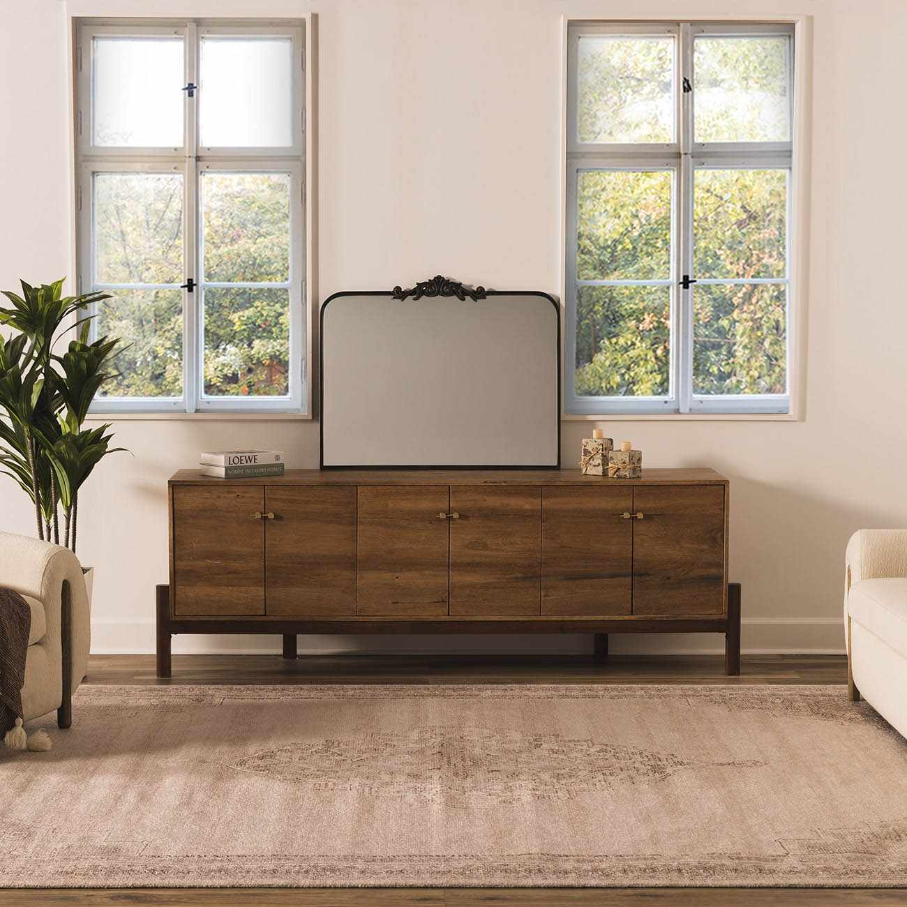 Luciana III Traditional Medallion Area Rug - Image 3