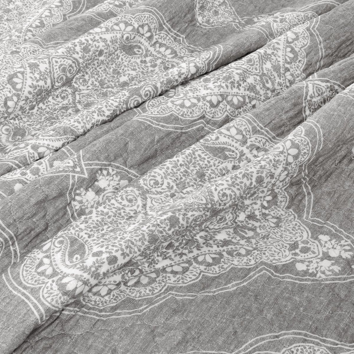 Lucianna Ruffle Edge Cotton Bedspread Set - Image 10