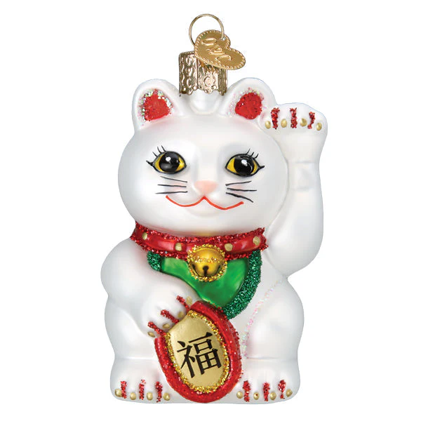 Lucky Cat Ornament - Image 3