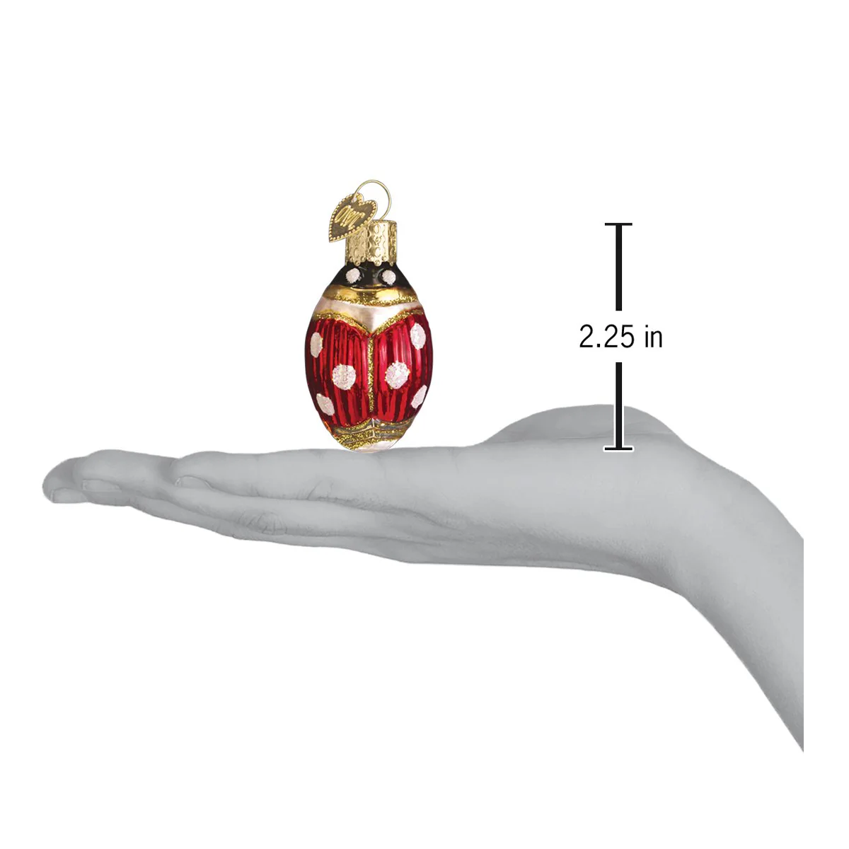 Lucky Ladybug Ornament - Image 3