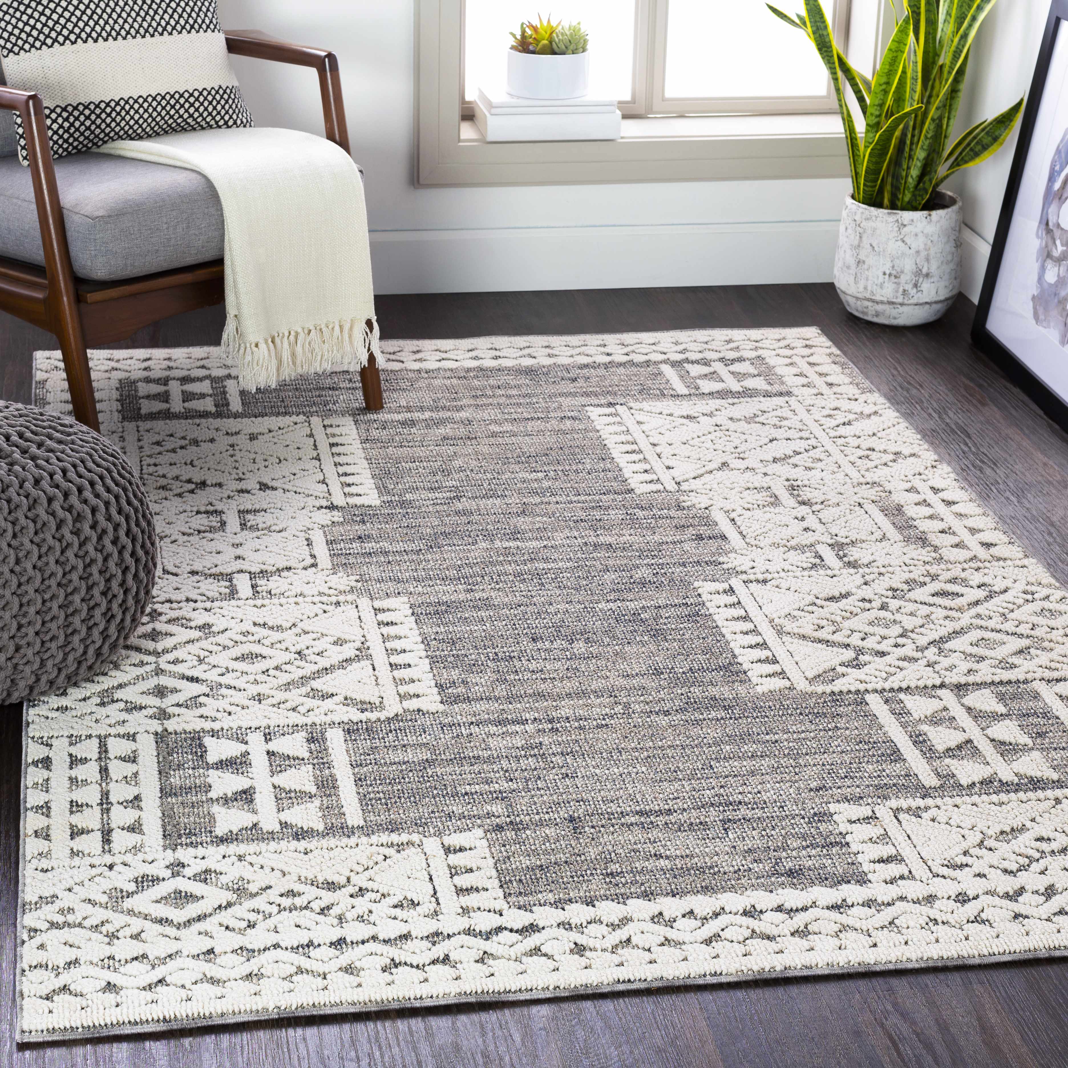 Luddenham Textured Outdoor Rug - Clearance - Image 6