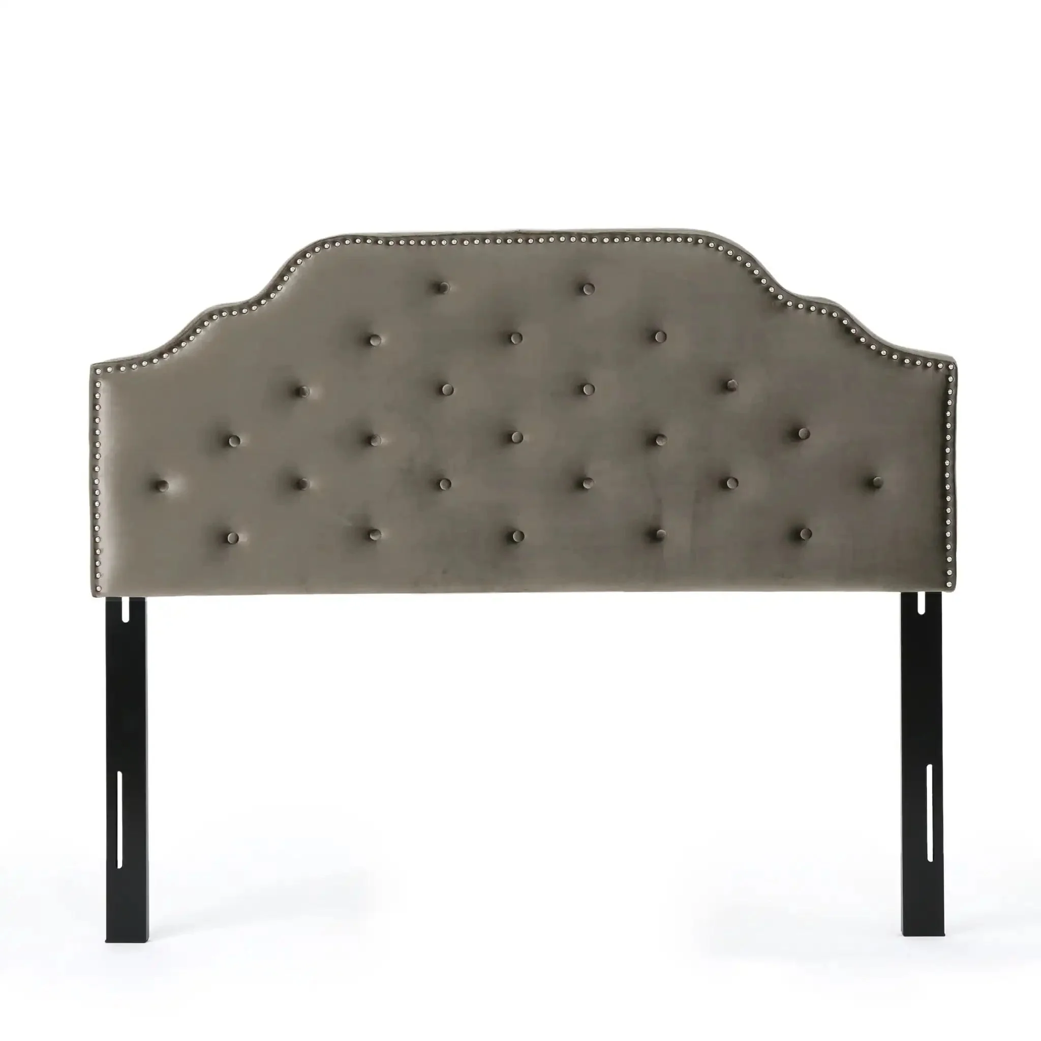 Luella - Button Tufted Upholstered Headboard - Image 2