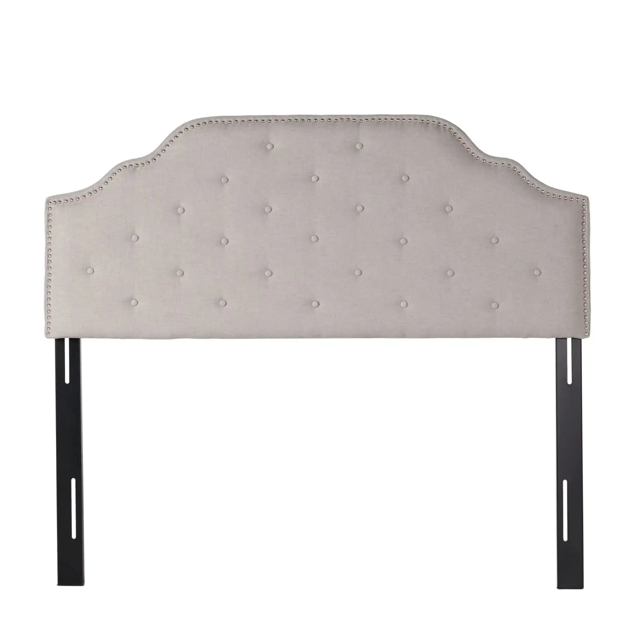 Luella - Button Tufted Upholstered Headboard - Image 3
