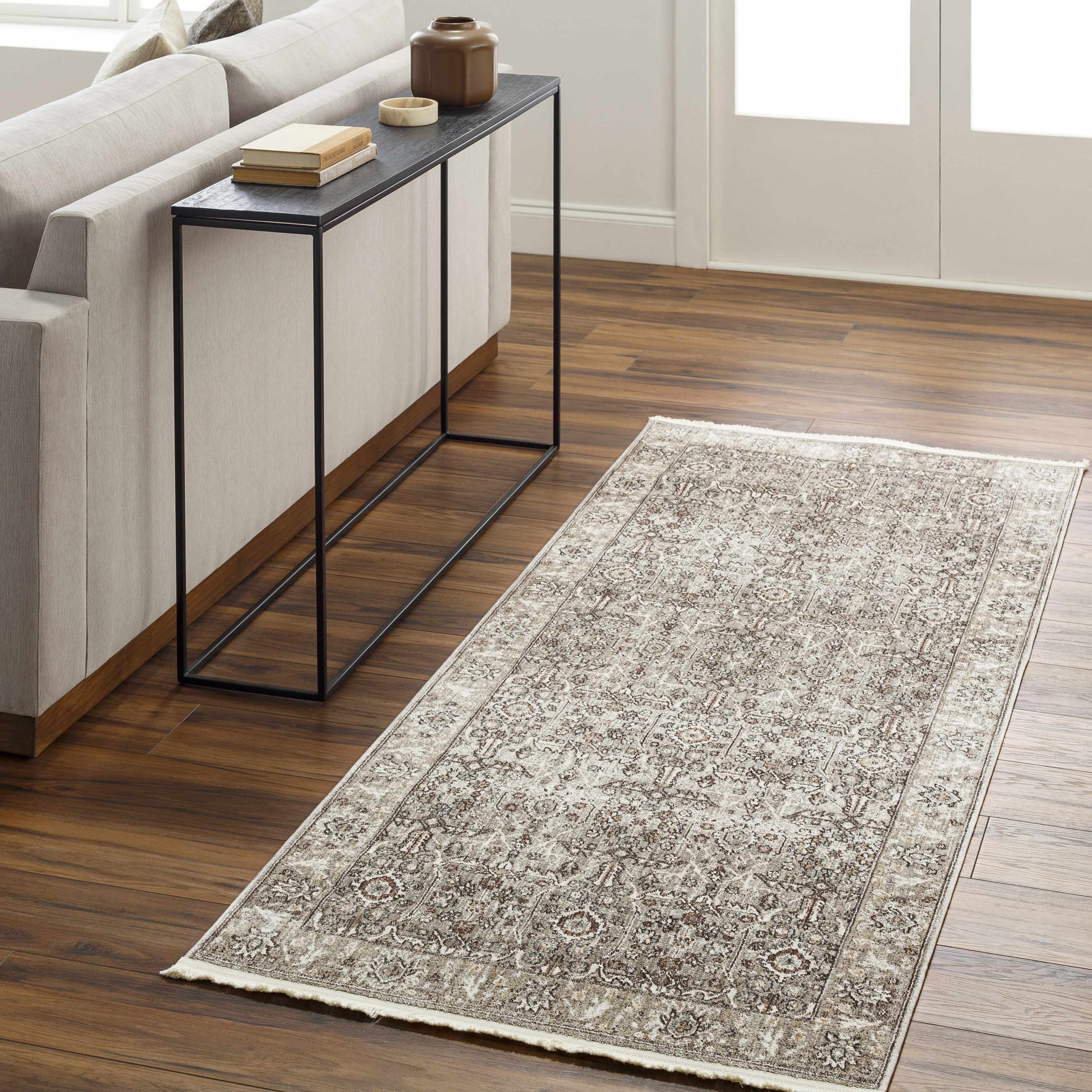 Lugo Luxe Area Rug with tassels - Clearance - Image 12