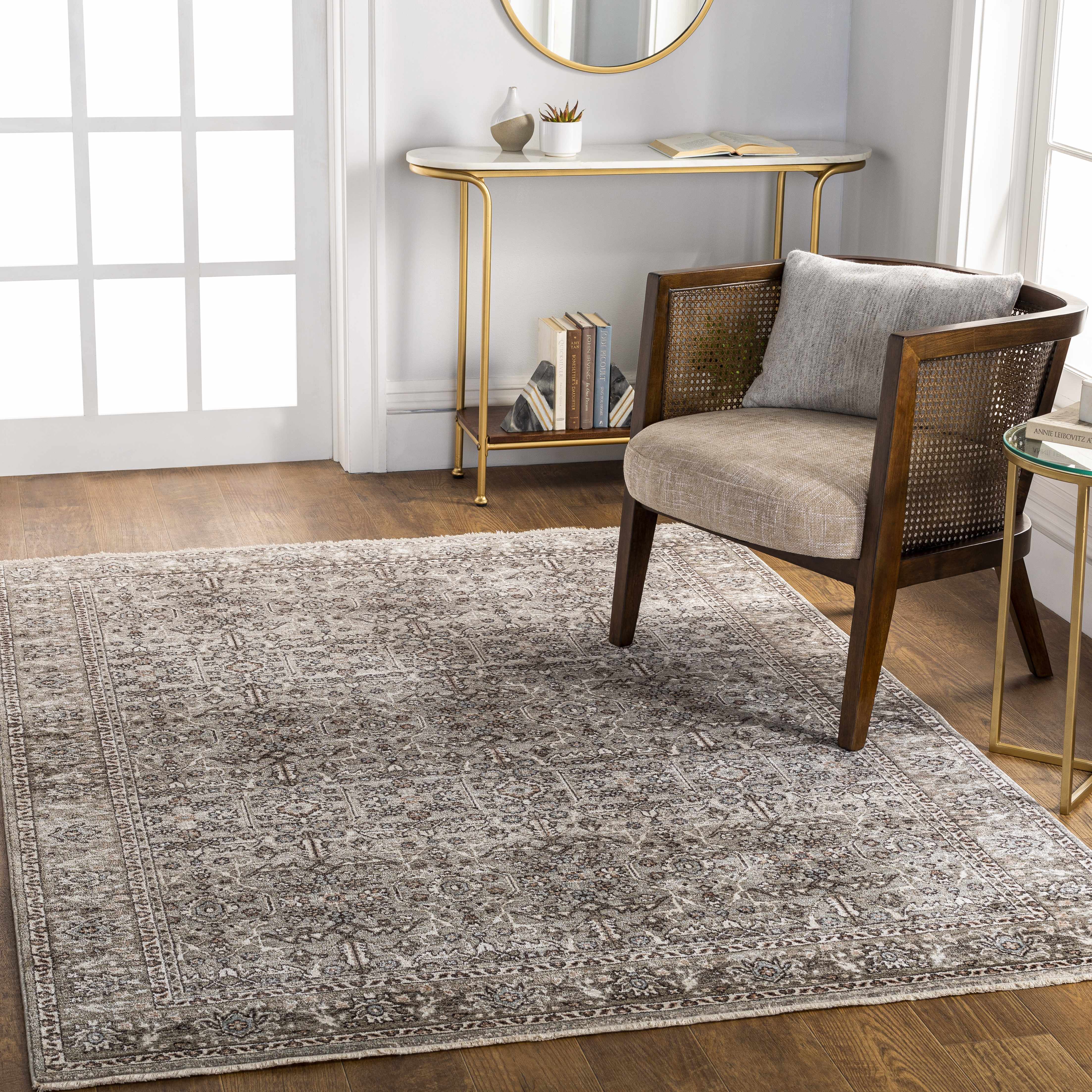Lugo Luxe Area Rug with tassels - Clearance - Image 3