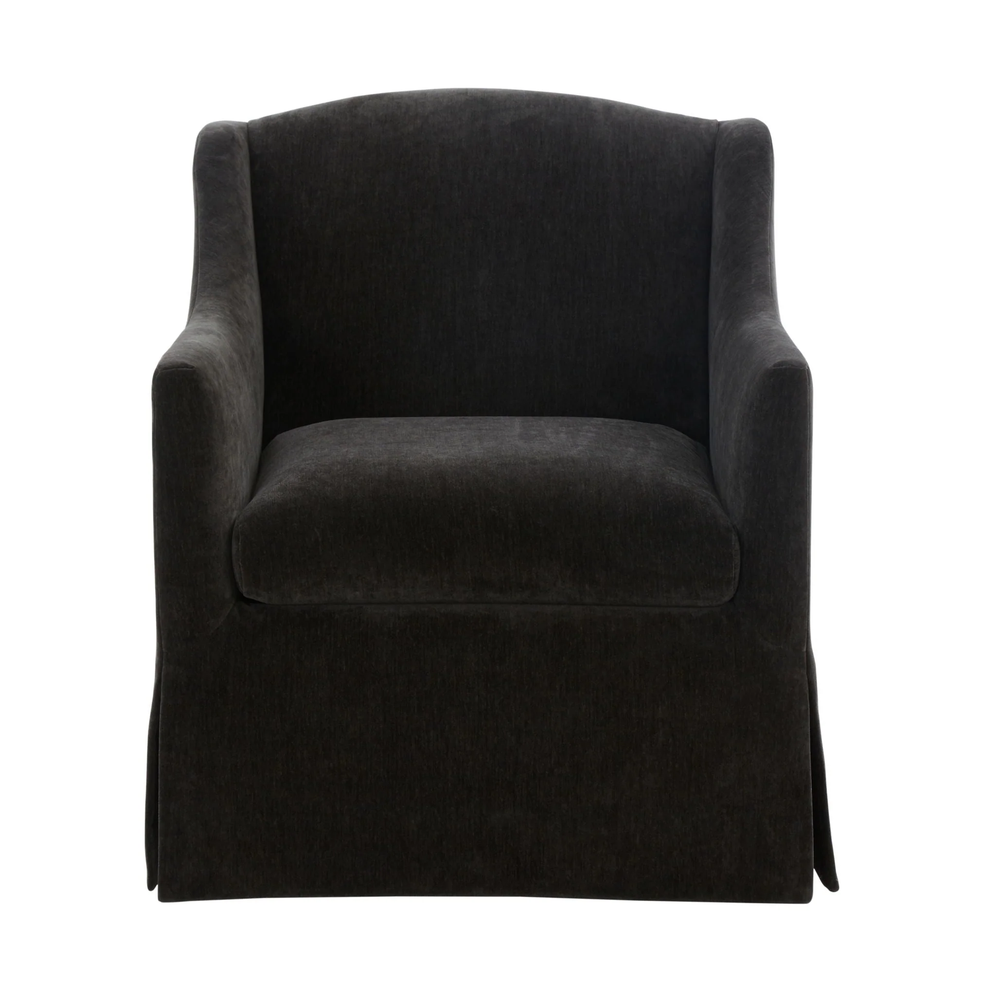 Luisa - Skirted Swivel Accent Chair - Image 10