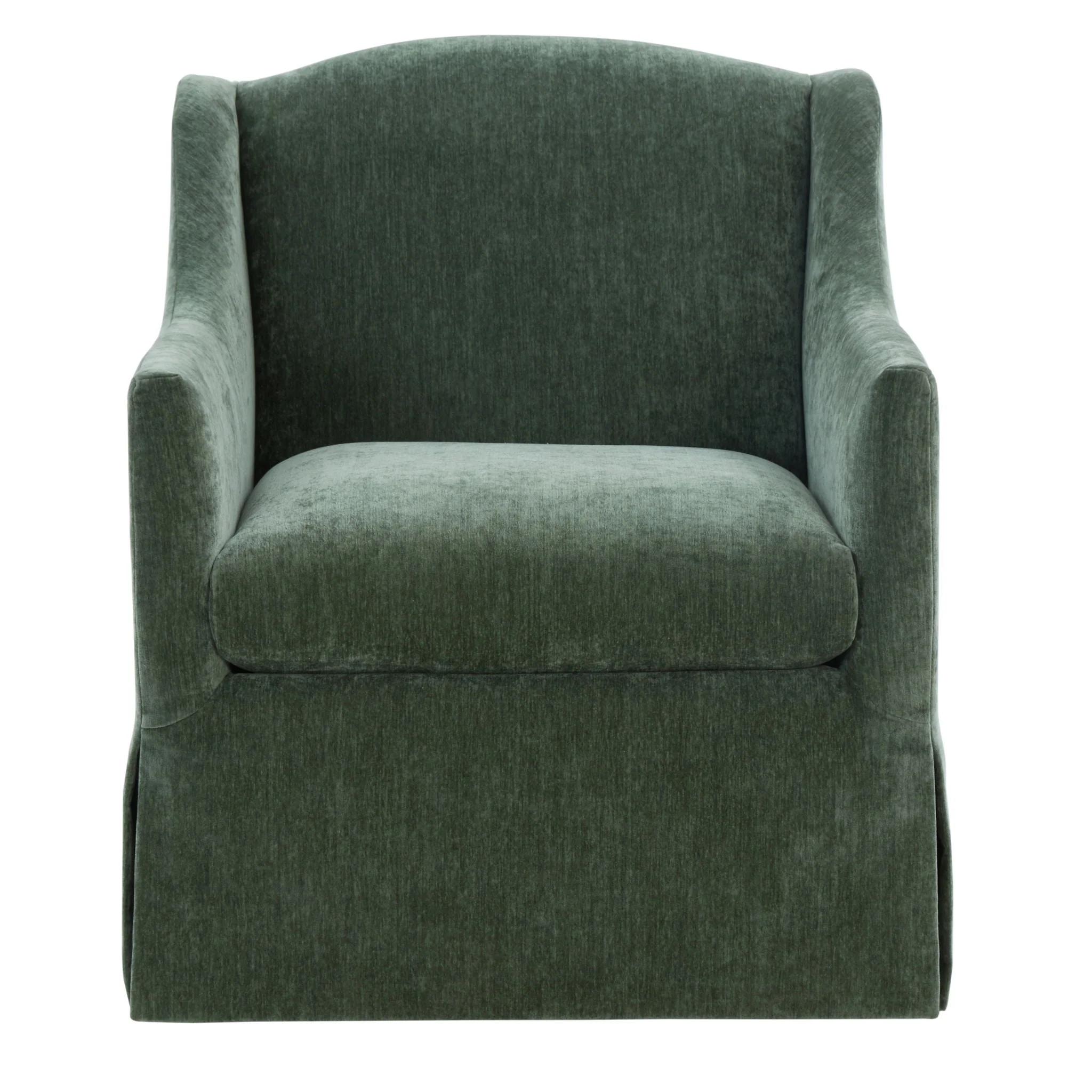 Luisa - Skirted Swivel Accent Chair - Image 7
