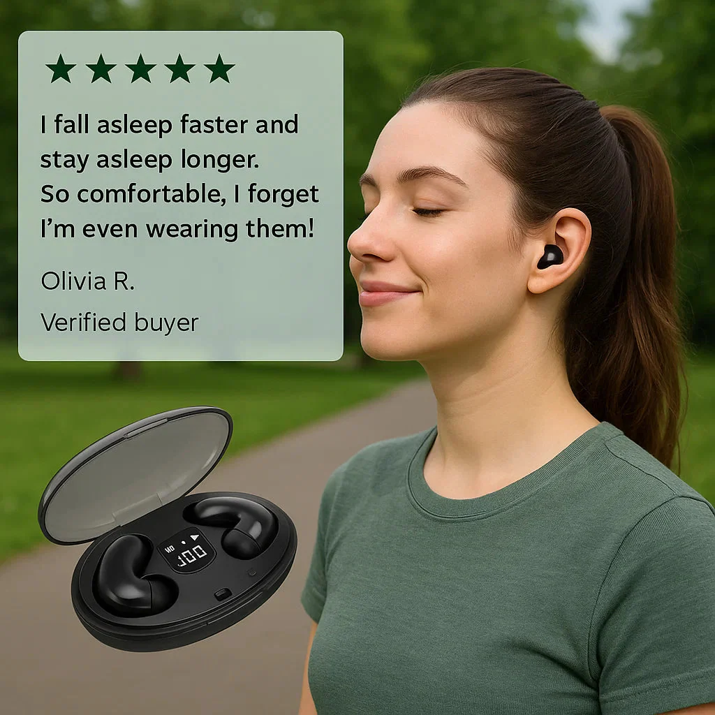 LumaSleep Wireless Sleep Headphones Bluetooth 5.3 Ultra-Light Earbuds - Image 7