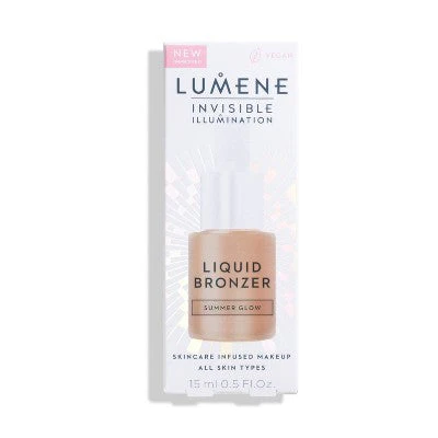 Lumene Invisible Illumination Liquid Bronzer Summer Glow 0.5 fl oz - New - Image 2