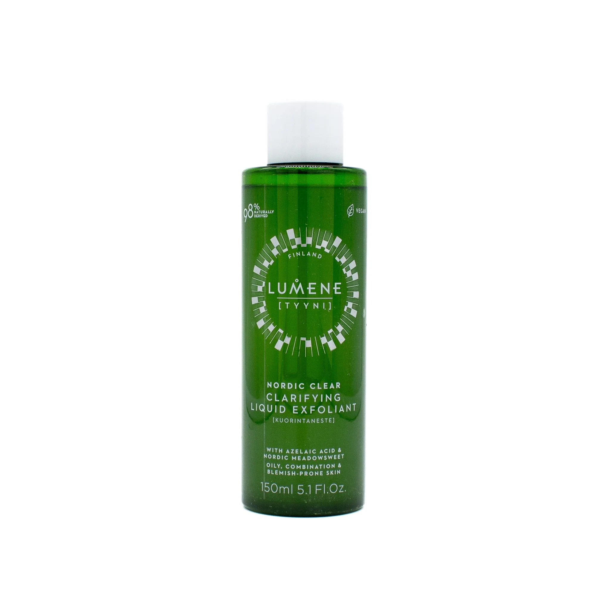 LUMENE Nordic Clear Tyyni Clarifying Liquid Exfoliant 5.1oz - New
