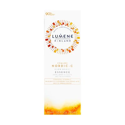 Lumene Valo Glow Boost Essence Serum with Vitamin C & Hyaluronic Acid 1 fl oz - Imperfect Box - Image 3