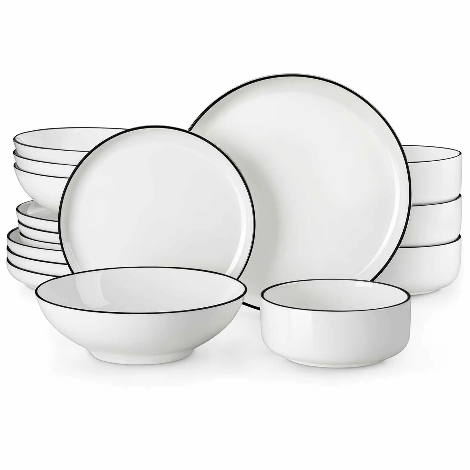 Luna 16 Piece Dinnerware Set - Image 13