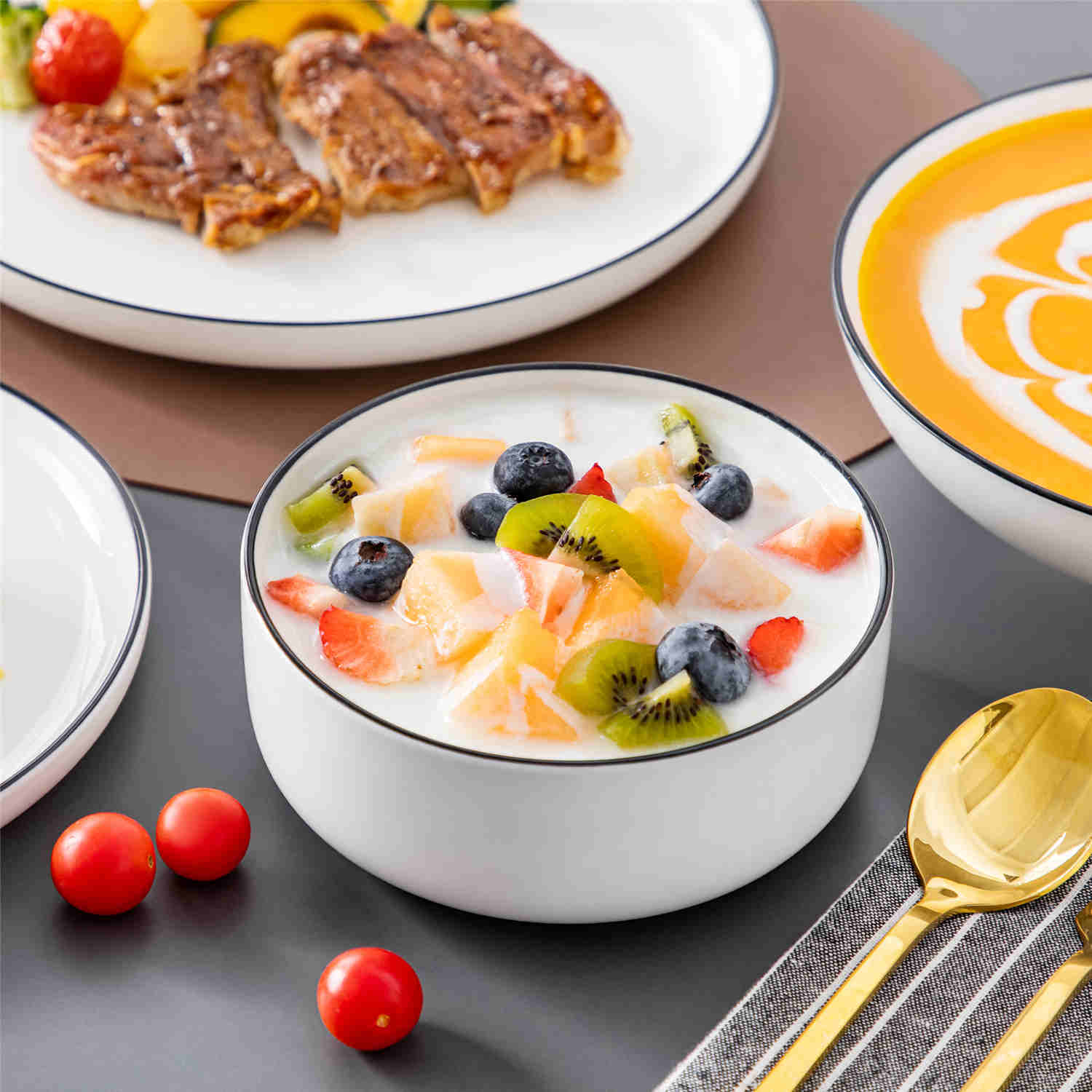 Luna 16 Piece Dinnerware Set - Image 16