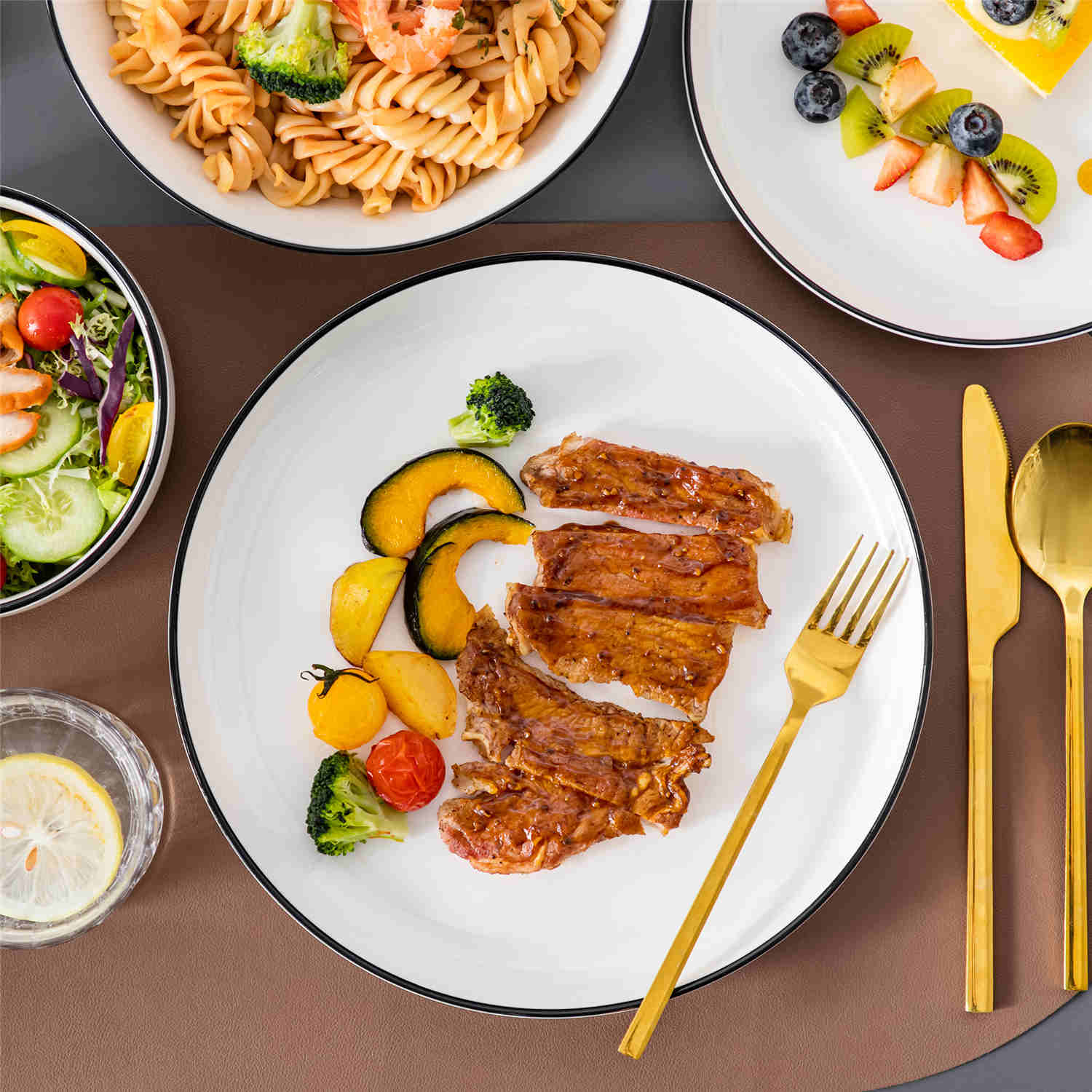 Luna 16 Piece Dinnerware Set - Image 18