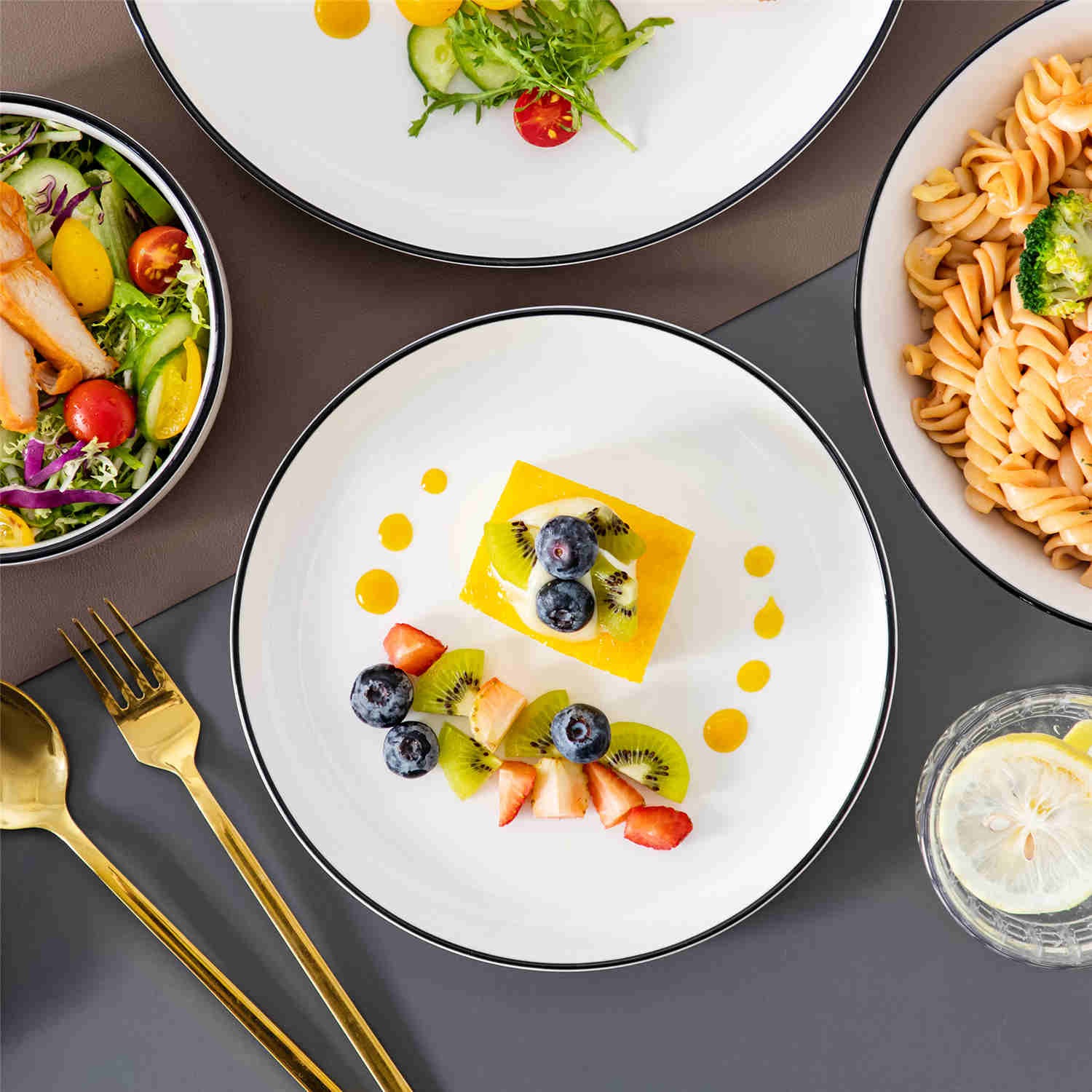 Luna 16 Piece Dinnerware Set - Image 19