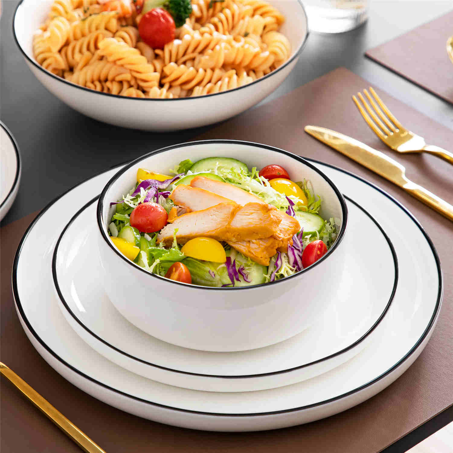 Luna 16 Piece Dinnerware Set - Image 20
