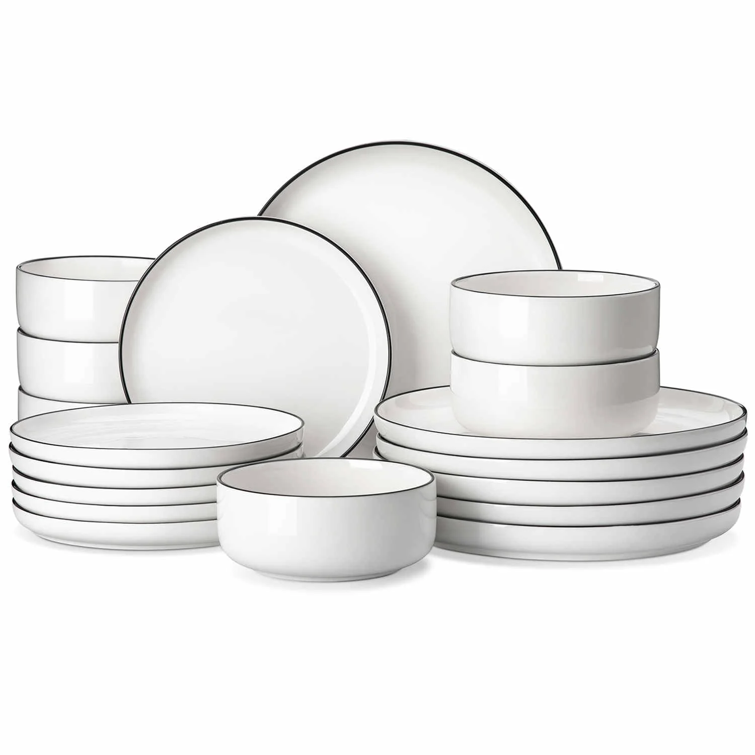 Luna 18 Piece Dinnerware Set - Image 10