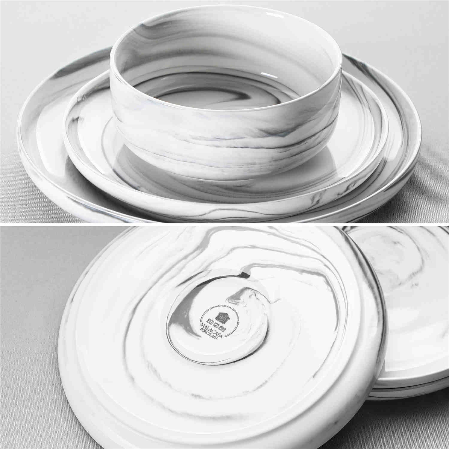 Luna 18 Piece Dinnerware Set - Image 27