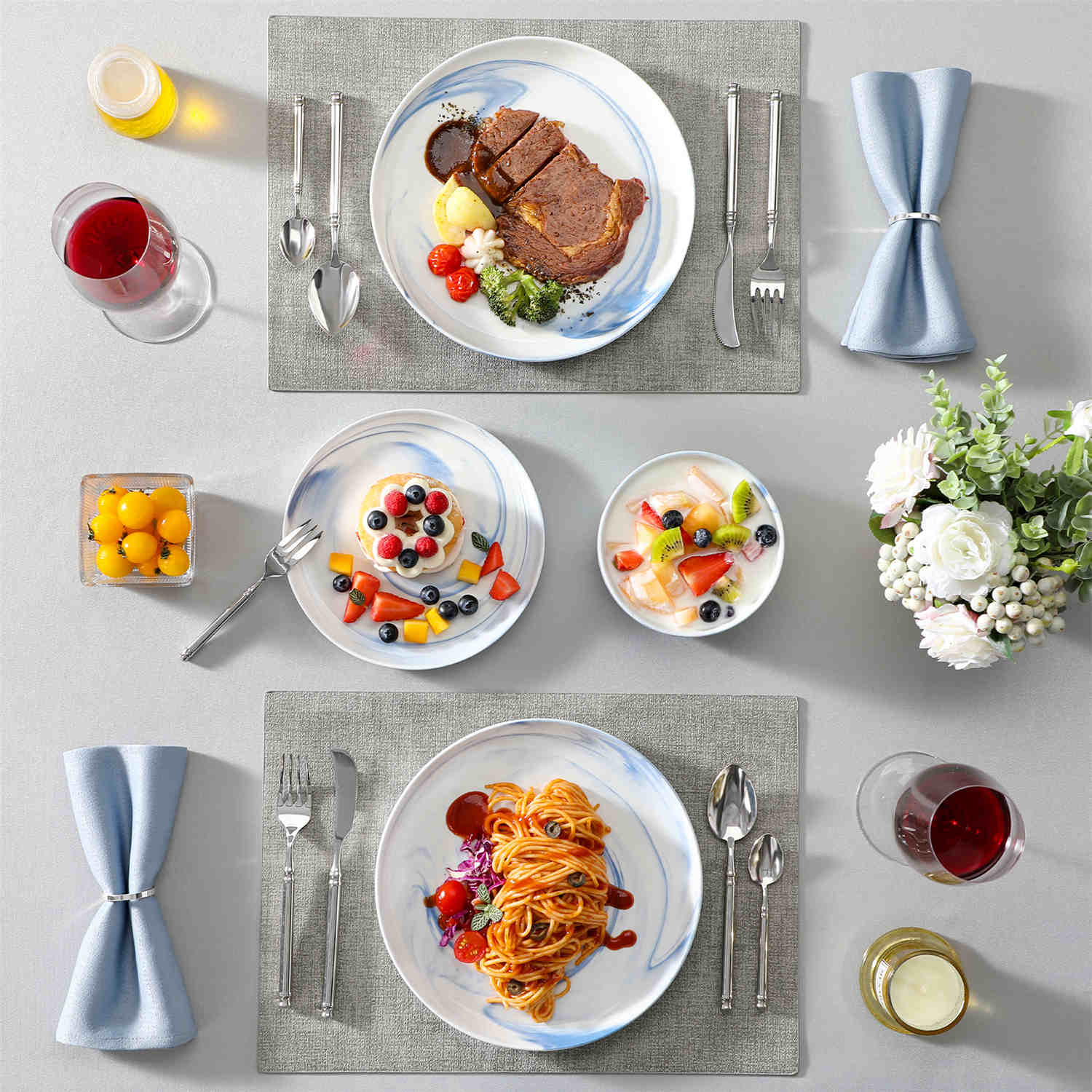 Luna 18 Piece Dinnerware Set - Image 35