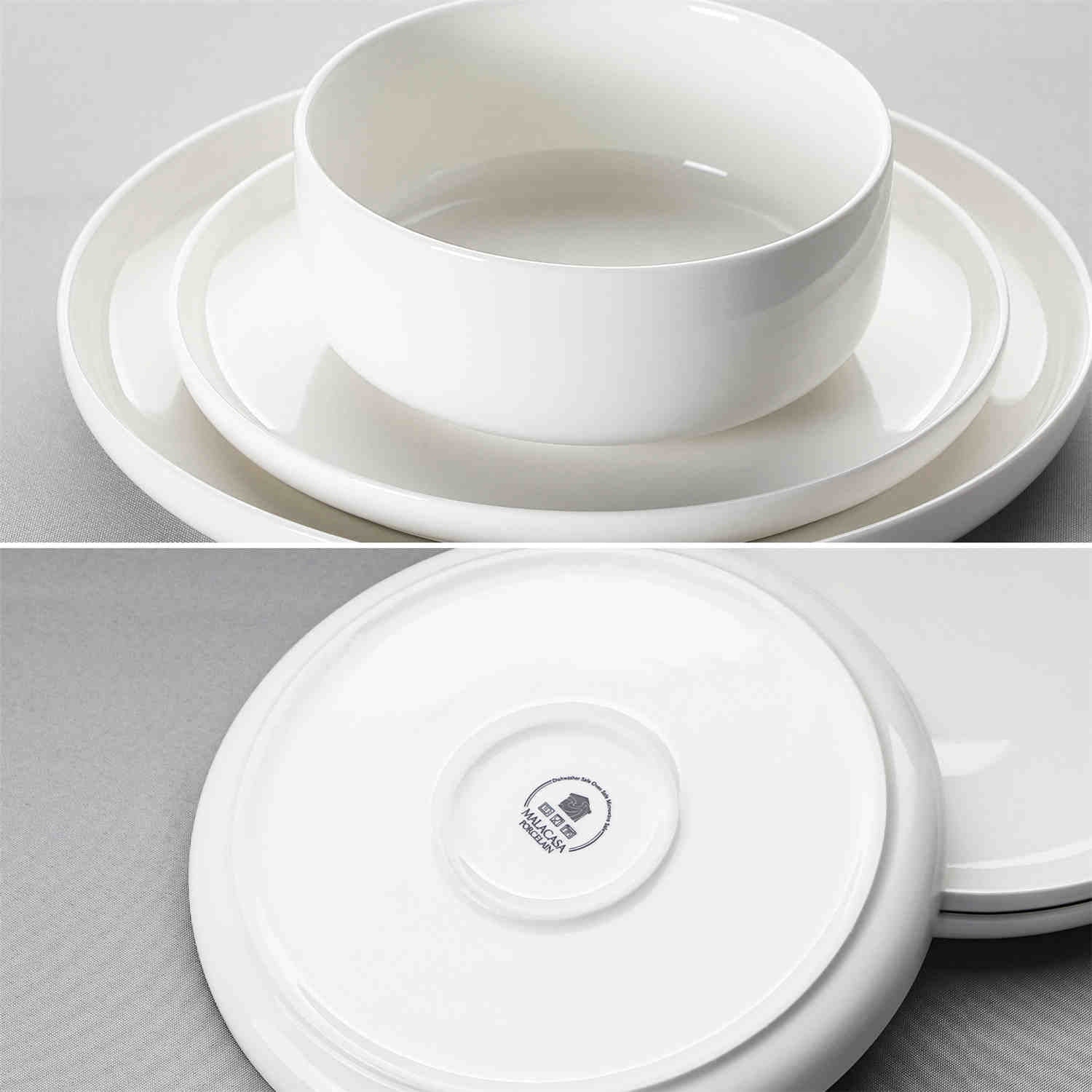 Luna 18 Piece Dinnerware Set - Image 8