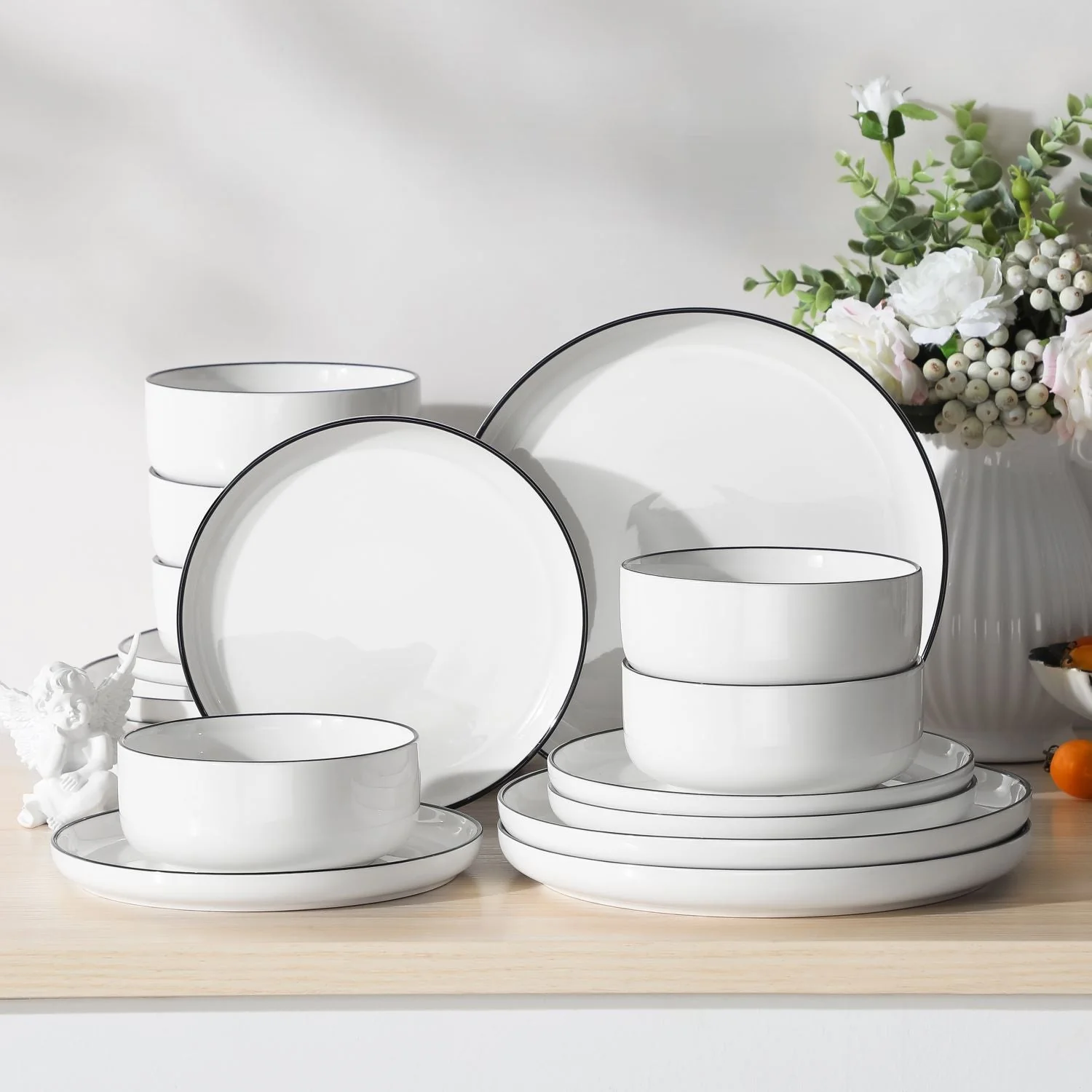 Luna 18 Piece Dinnerware Set for 6 - Image 11