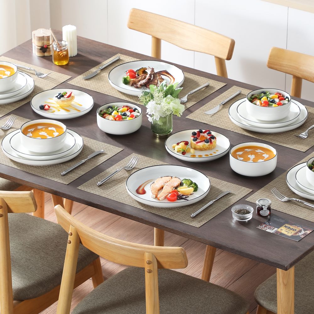 Luna 18 Piece Dinnerware Set for 6 - Image 18