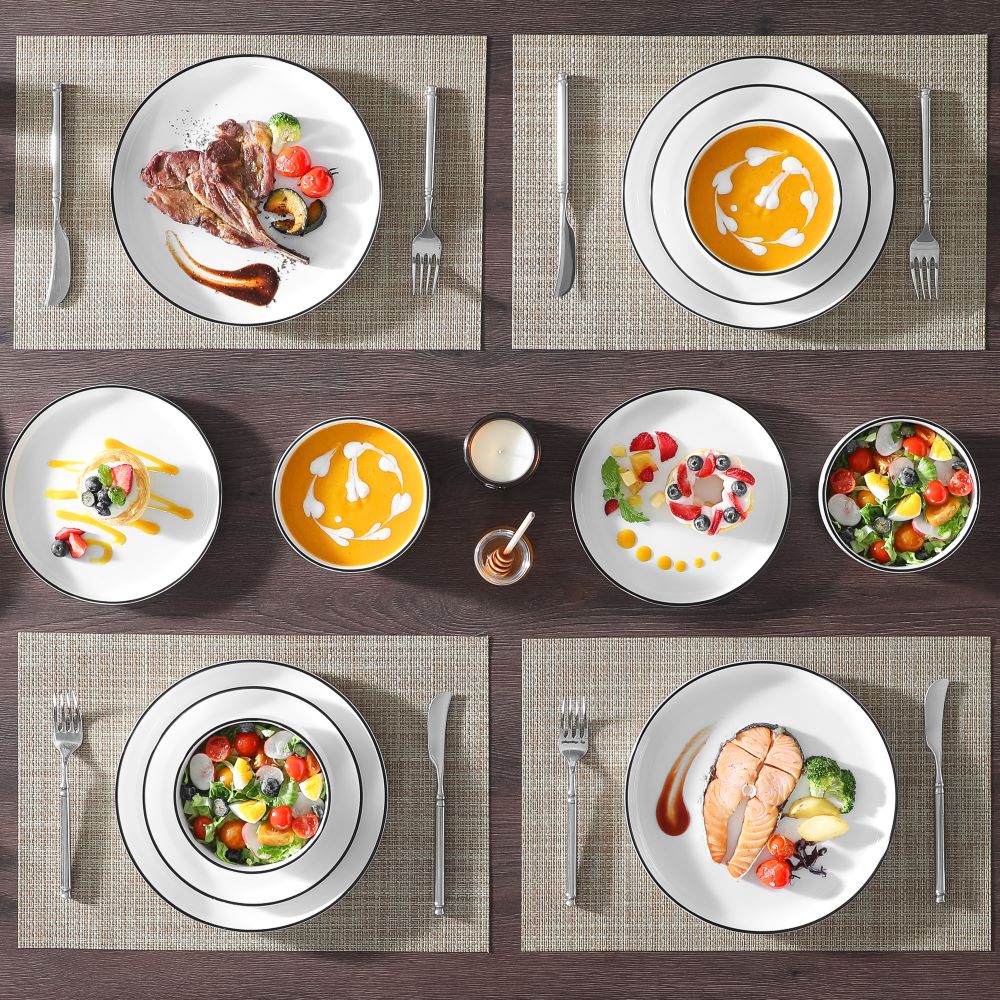 Luna 18 Piece Dinnerware Set for 6 - Image 19