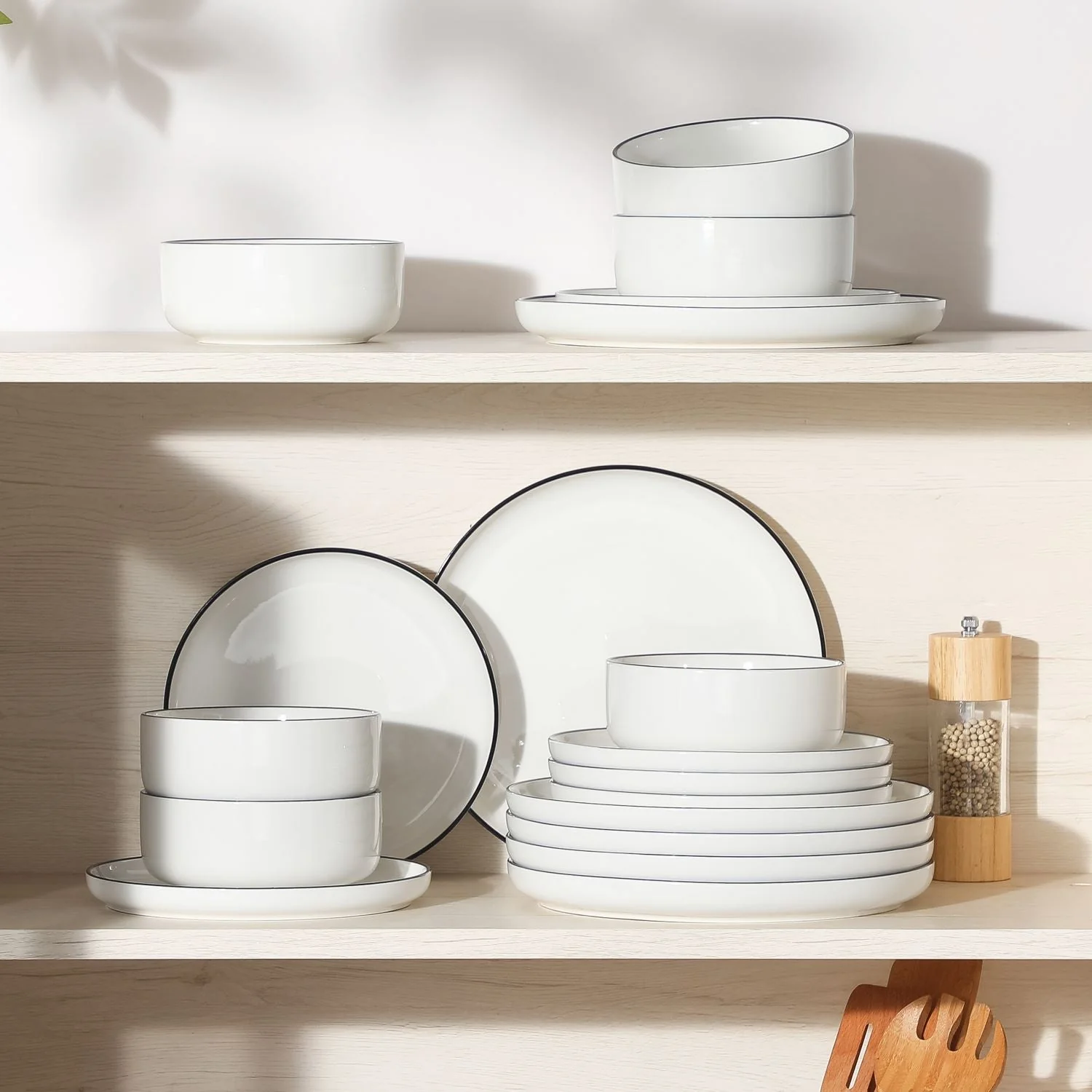 Luna 18 Piece Dinnerware Set for 6 - Image 20
