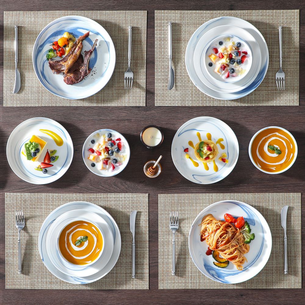 Luna 18 Piece Dinnerware Set for 6 - Image 38