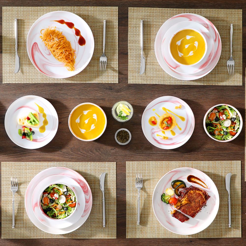 Luna 18 Piece Dinnerware Set for 6 - Image 46
