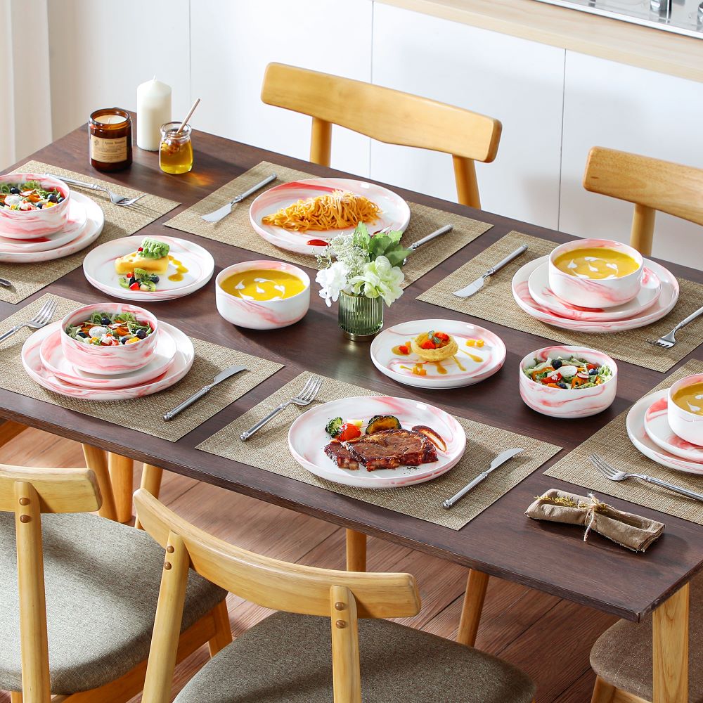 Luna 18 Piece Dinnerware Set for 6 - Image 47